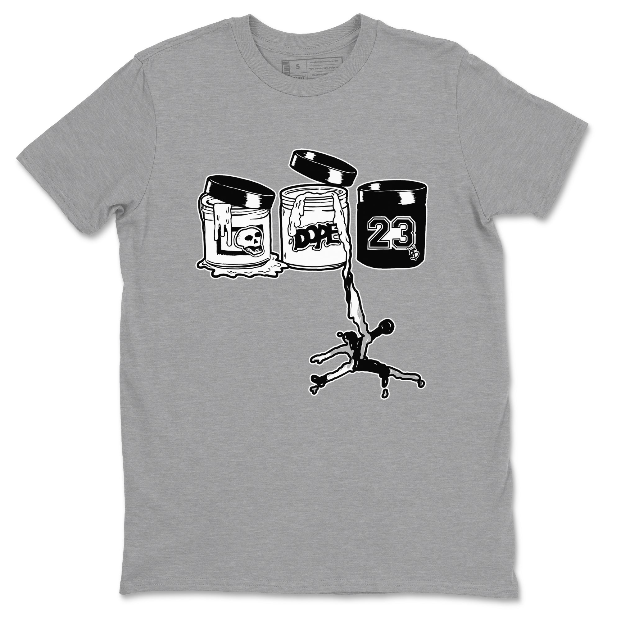 Jordan Paint snkmatch Tees - Air Jordan 4 White Thunder