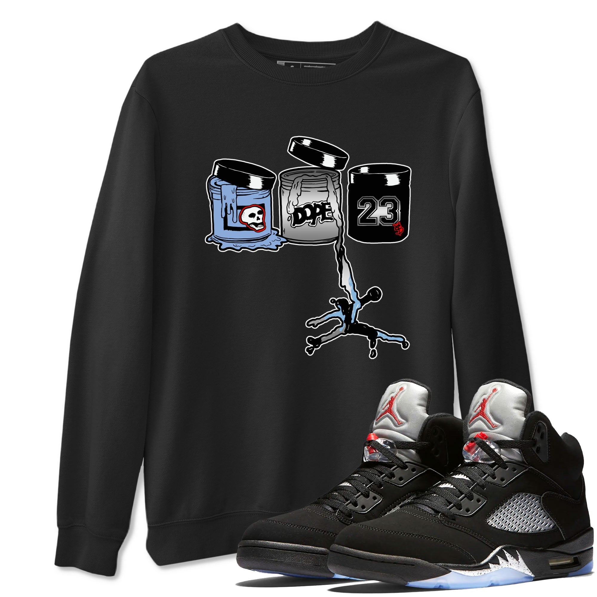 Jordan Paint snkmatch Tees - Air Jordan 5 Reimagined