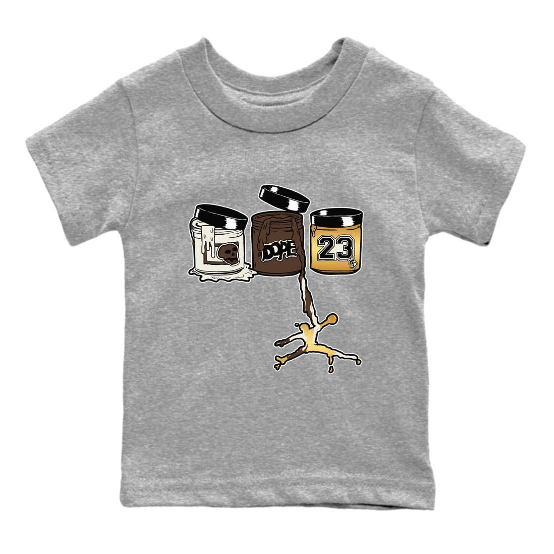 Jordan Paint snkmatch Tees Kids - Air Jordan 5 Golden Ticket