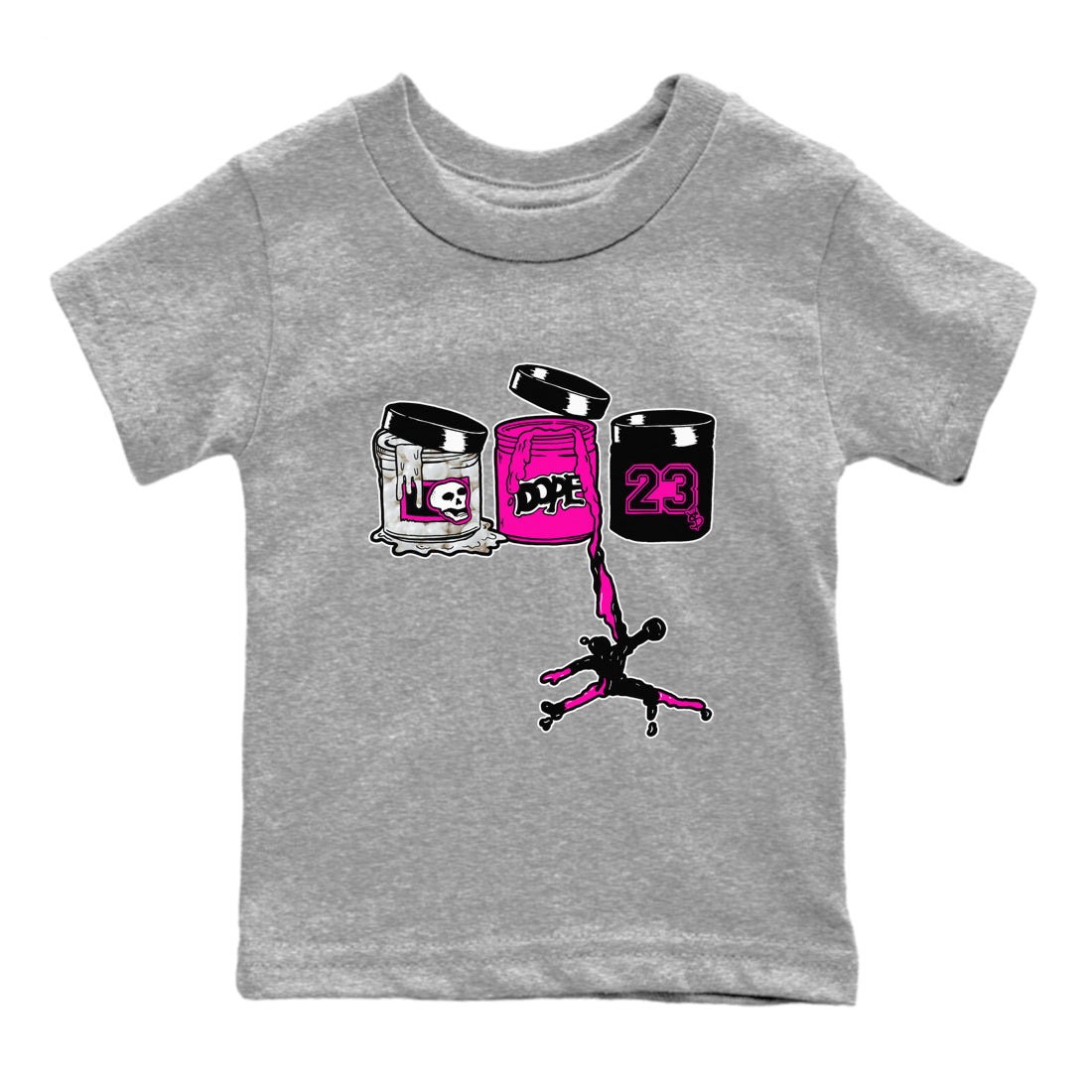 Jordan Paint snkmatch Tees Kids - Nike KD 4 Aunt Pearl