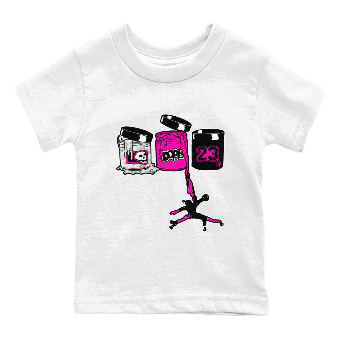 Jordan Paint snkmatch Tees Kids - Nike KD 4 Aunt Pearl