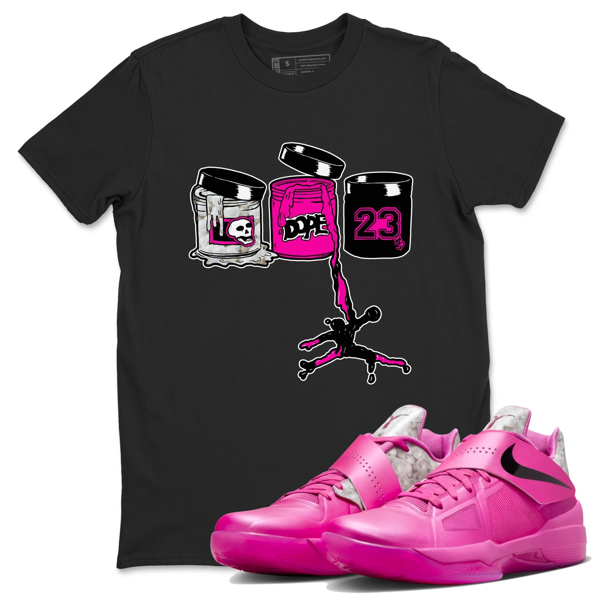Jordan Paint snkmatch Tees - Nike KD 4 Aunt Pearl