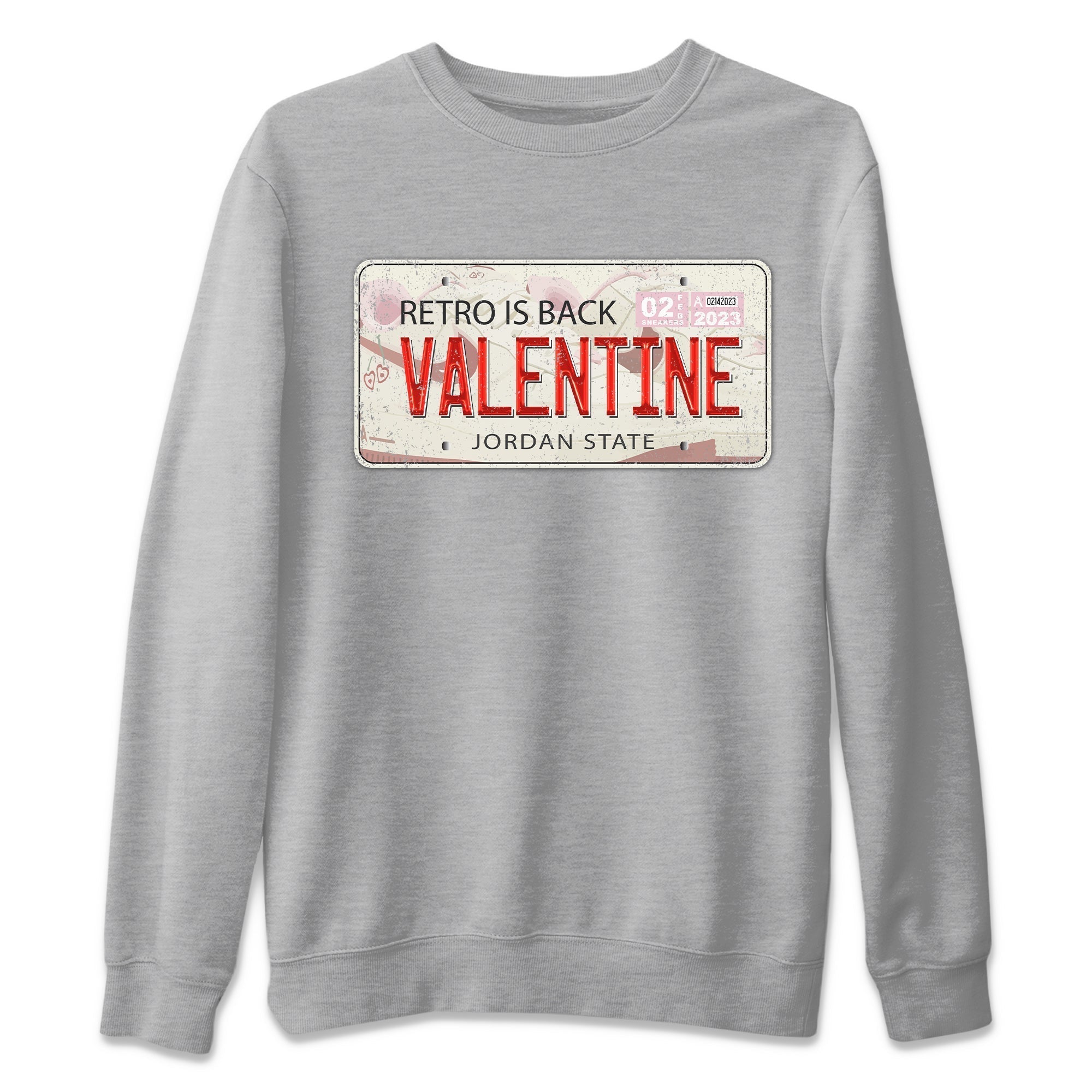 Jordan Plate Unisex Tops - Air Force 1 Valentines Day