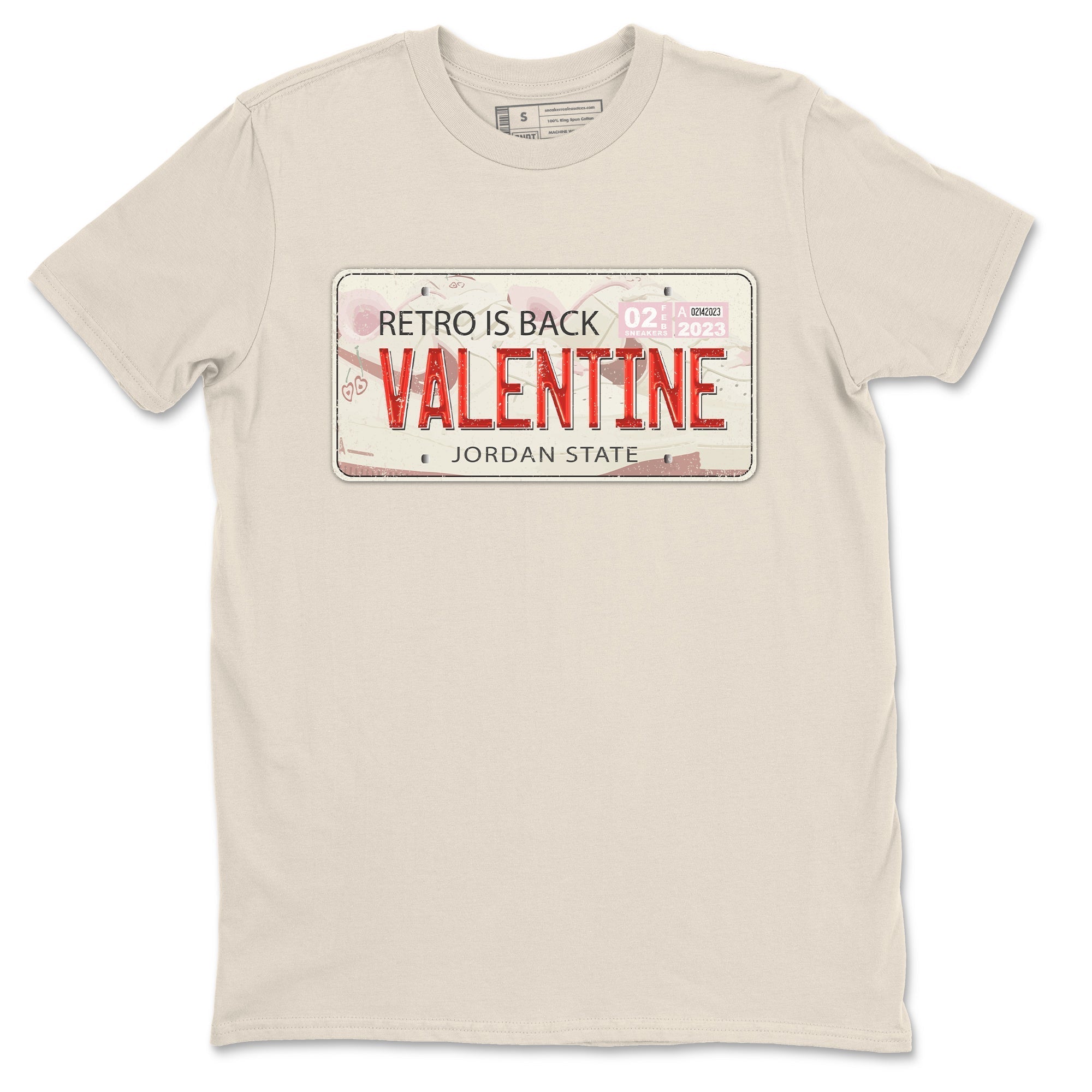 Jordan Plate Unisex Tops - Air Force 1 Valentines Day