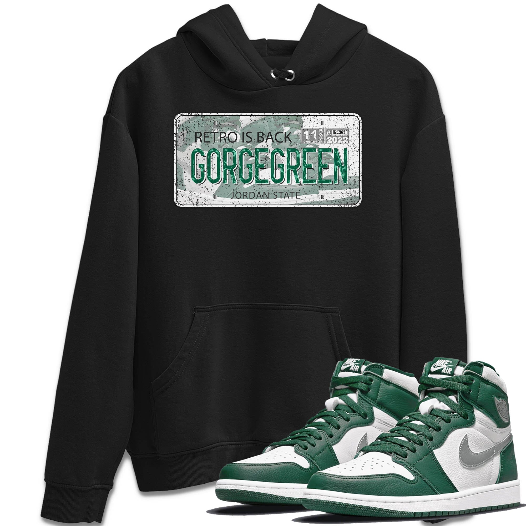 Jordan Plate Unisex Tops - Air Jordan 1 Gorge Green