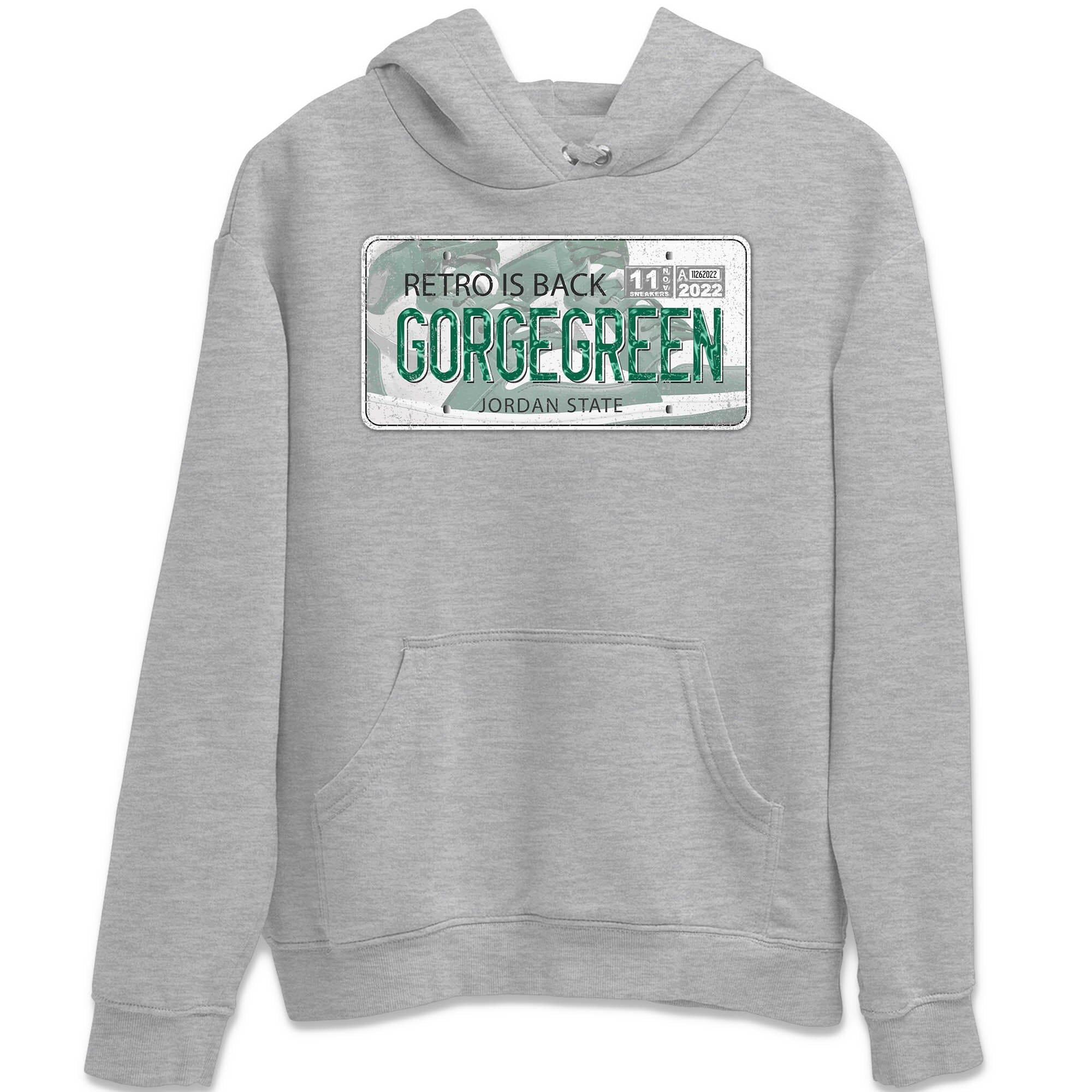 Jordan Plate Unisex Tops - Air Jordan 1 Gorge Green