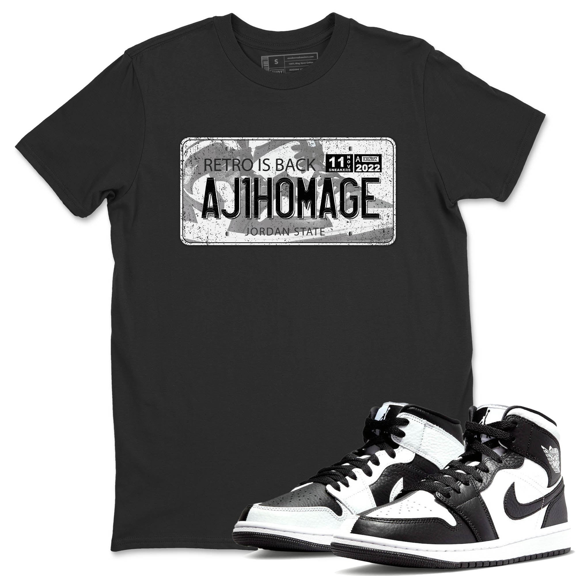 Jordan Plate Unisex Tops - Air Jordan 1 Homage