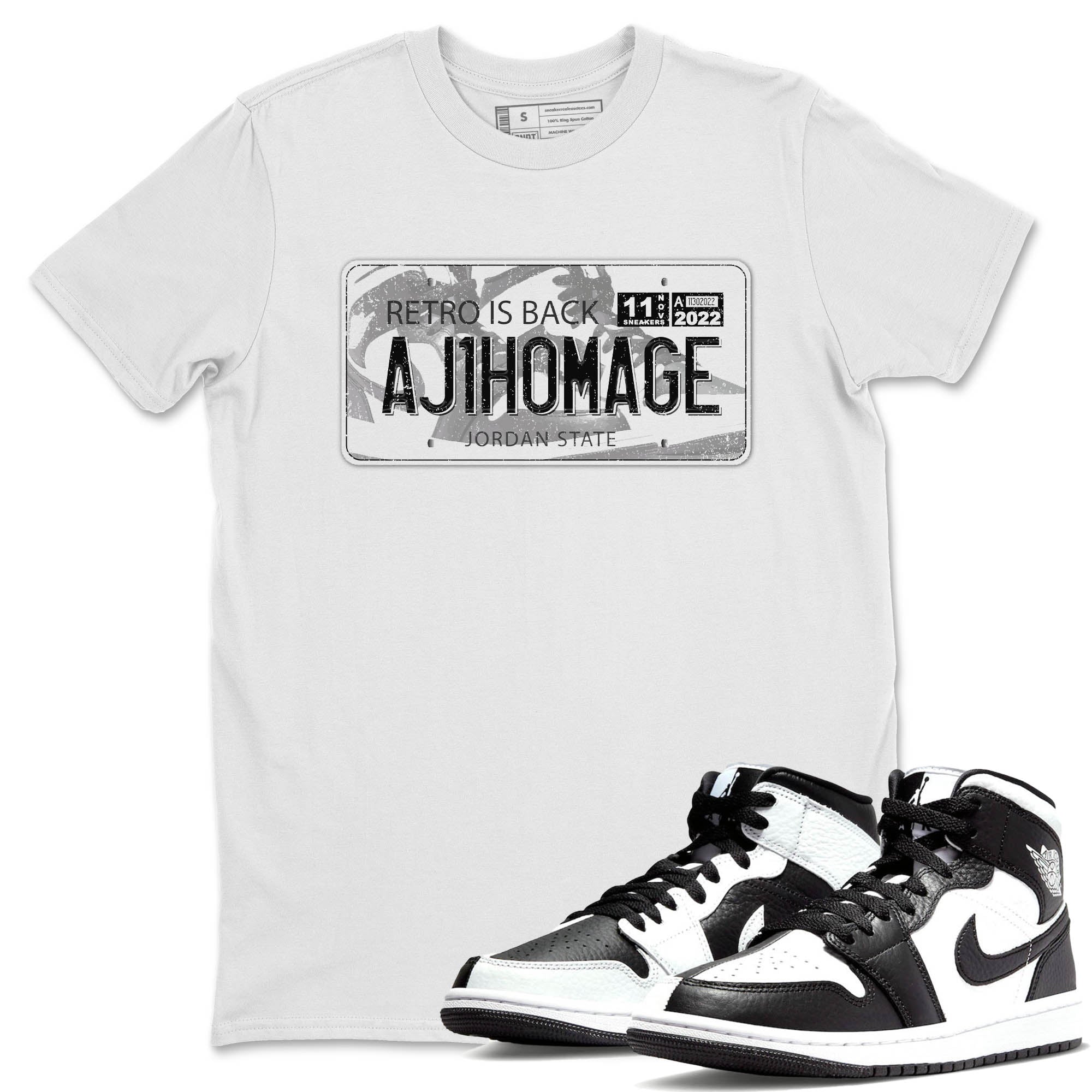Jordan Plate Unisex Tops - Air Jordan 1 Homage