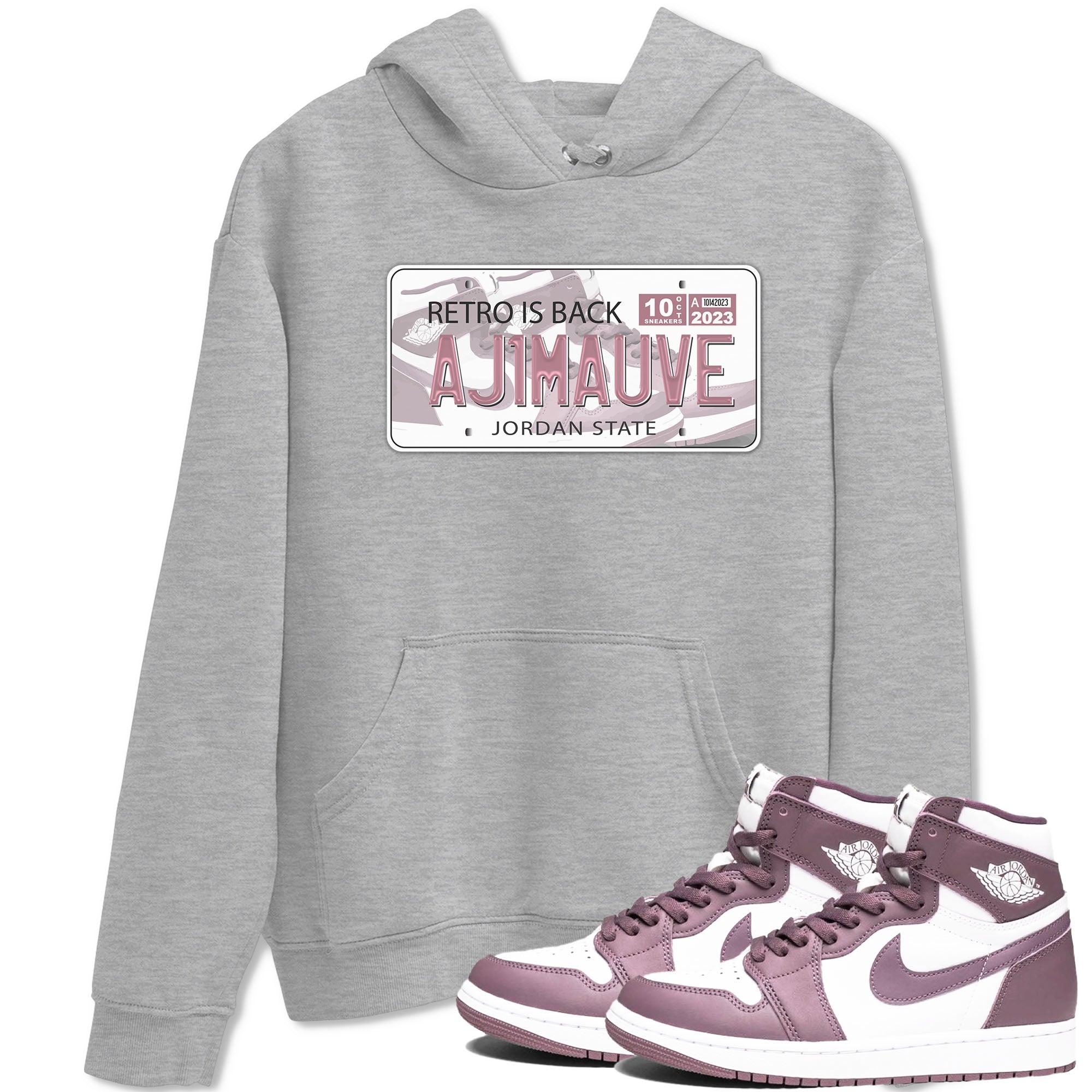 Jordan Plate snkmatch Tee - Air Jordan 1 Mauve