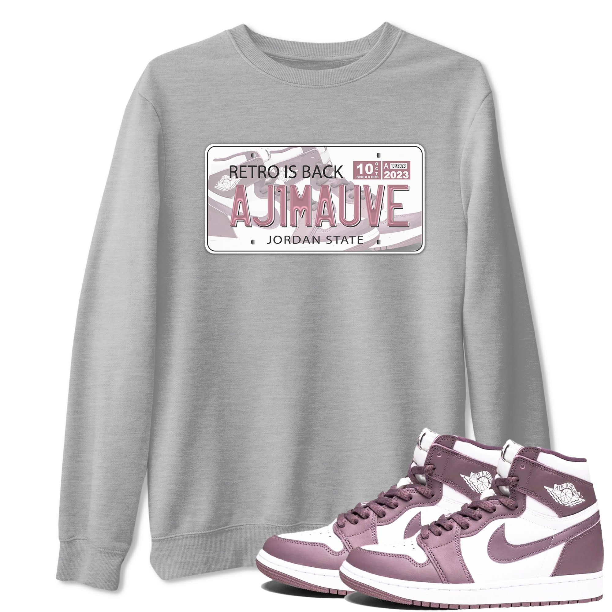 Jordan Plate snkmatch Tee - Air Jordan 1 Mauve