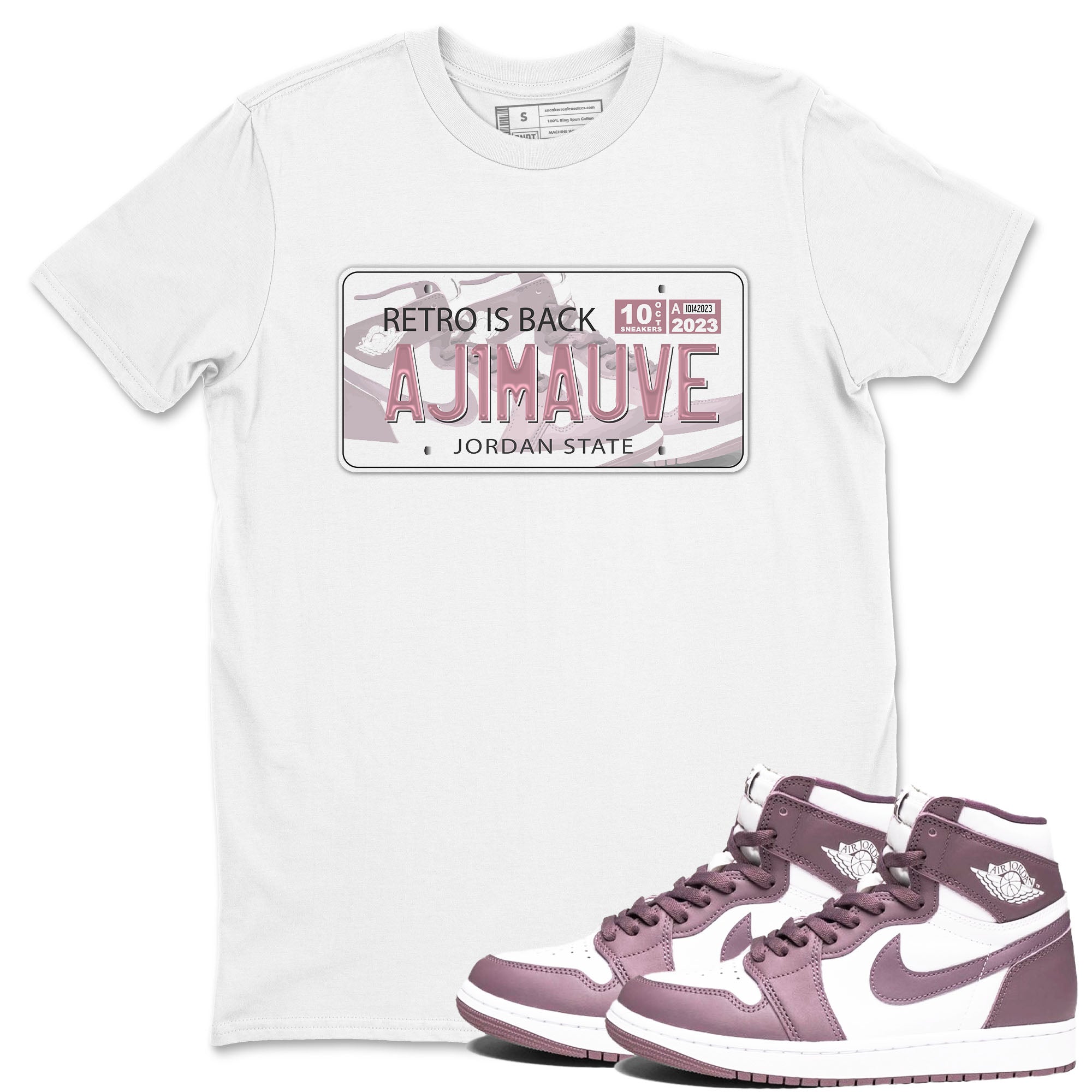 Jordan Plate snkmatch Tee - Air Jordan 1 Mauve