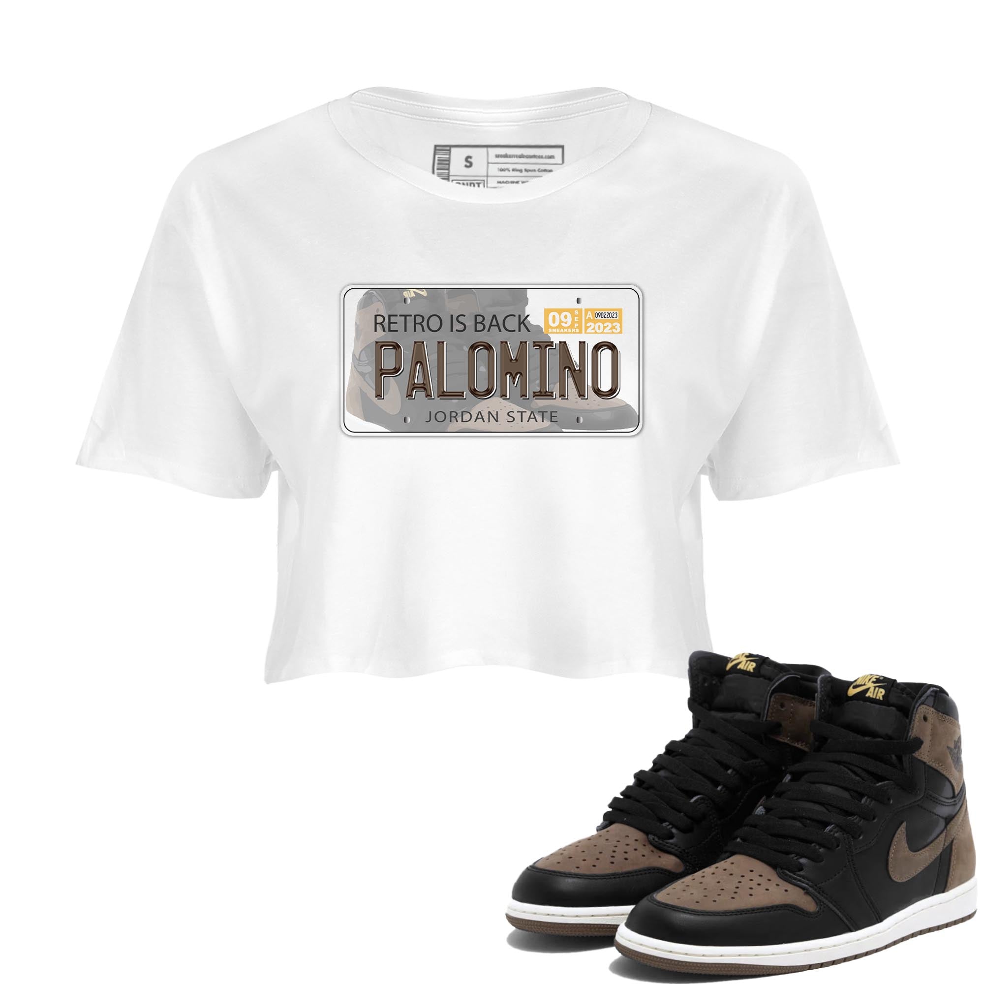 Jordan Plate snkmatch Women's Top - Air Jordan 1 Palomino