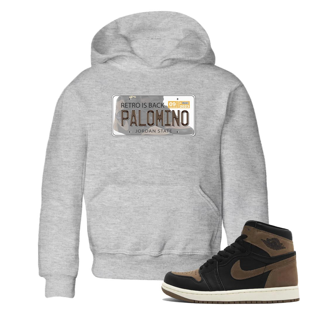 Jordan Plate snkmatch Tee Kids - Air Jordan 1 Palomino
