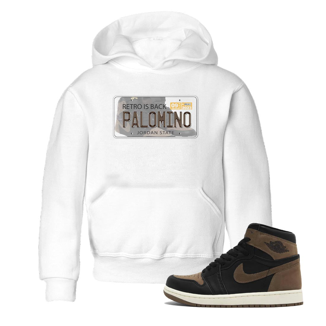 Jordan Plate snkmatch Tee Kids - Air Jordan 1 Palomino