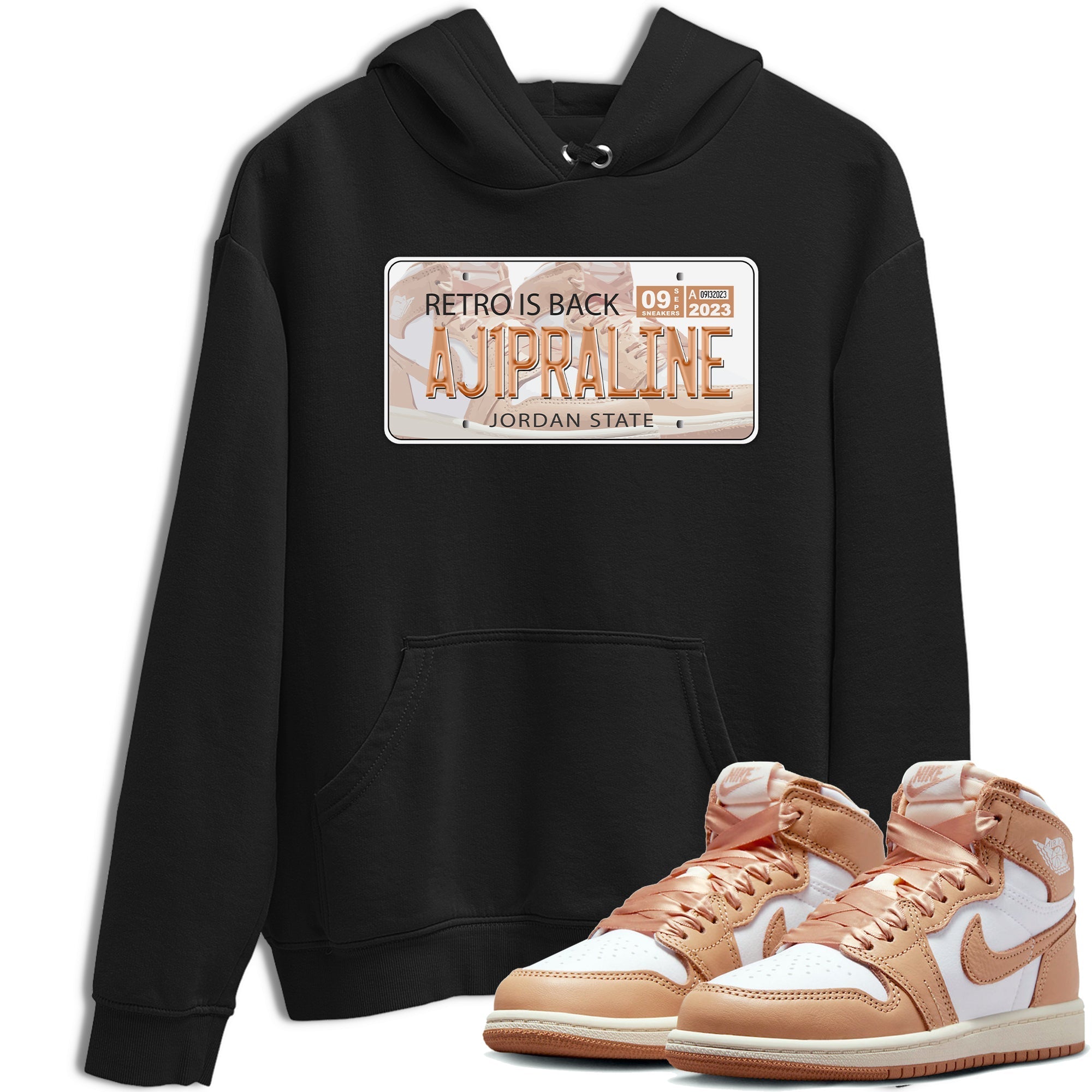Jordan Plate snkmatch Tee - Air Jordan 1 Praline