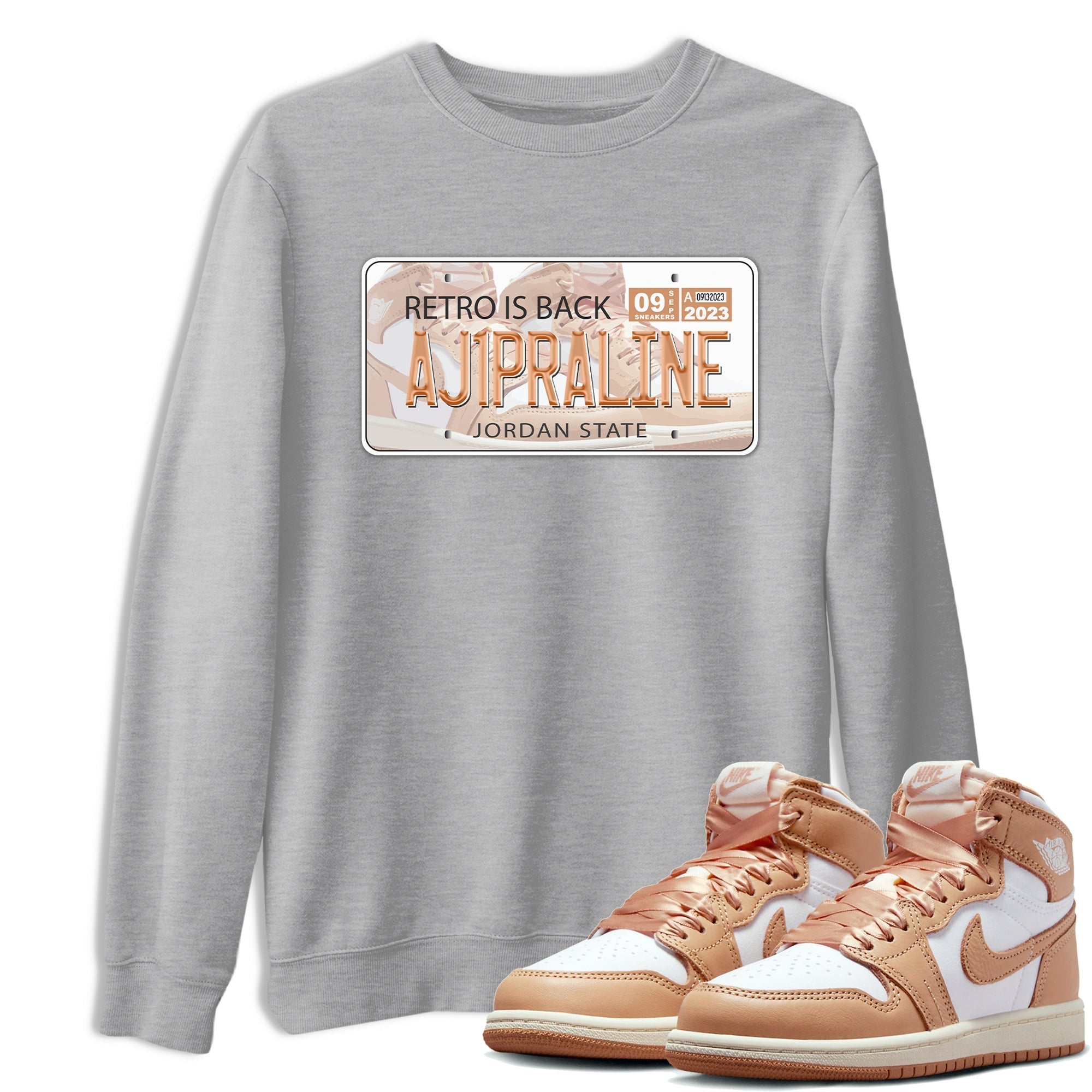 Jordan Plate snkmatch Tee - Air Jordan 1 Praline