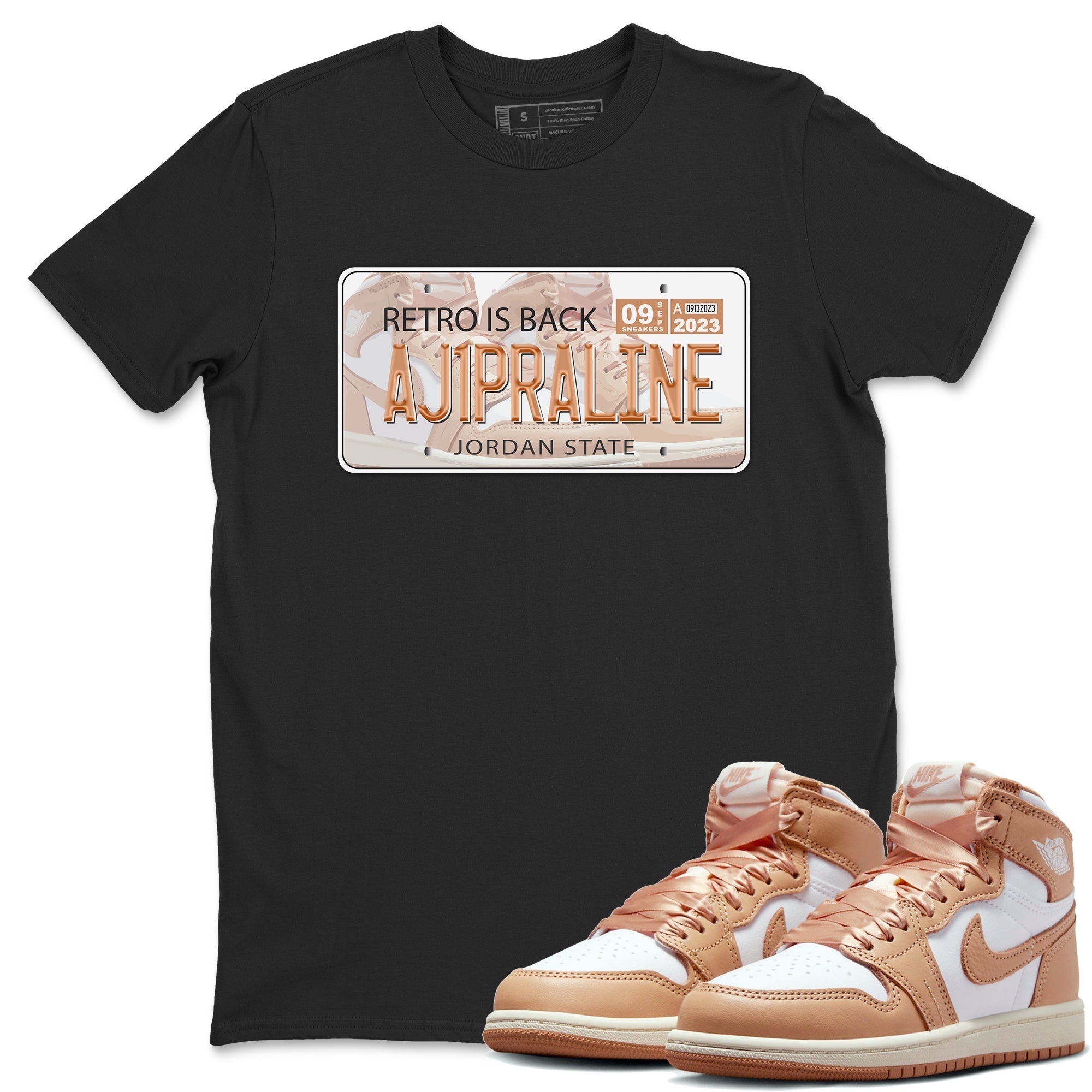 Jordan Plate snkmatch Tee - Air Jordan 1 Praline