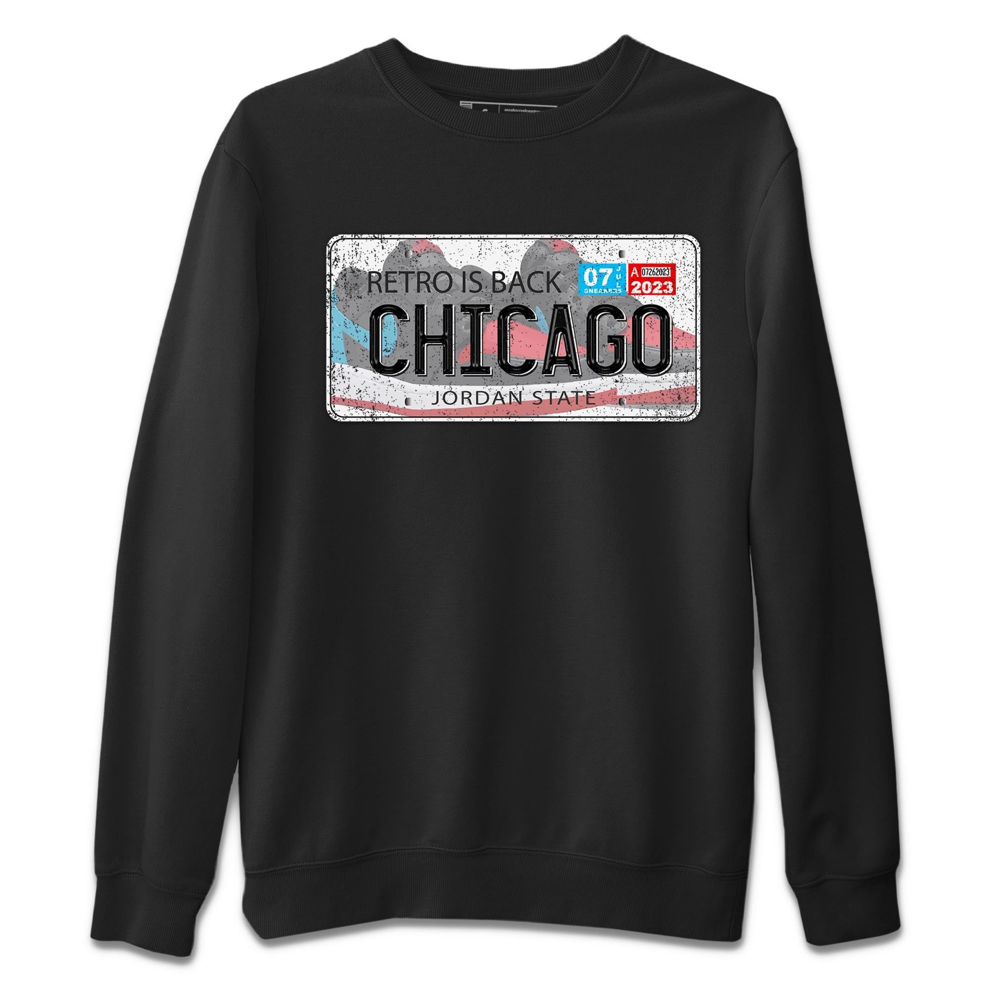 Jordan Plate snkmatch Tee - Air Jordan 1 UNC to Chicago