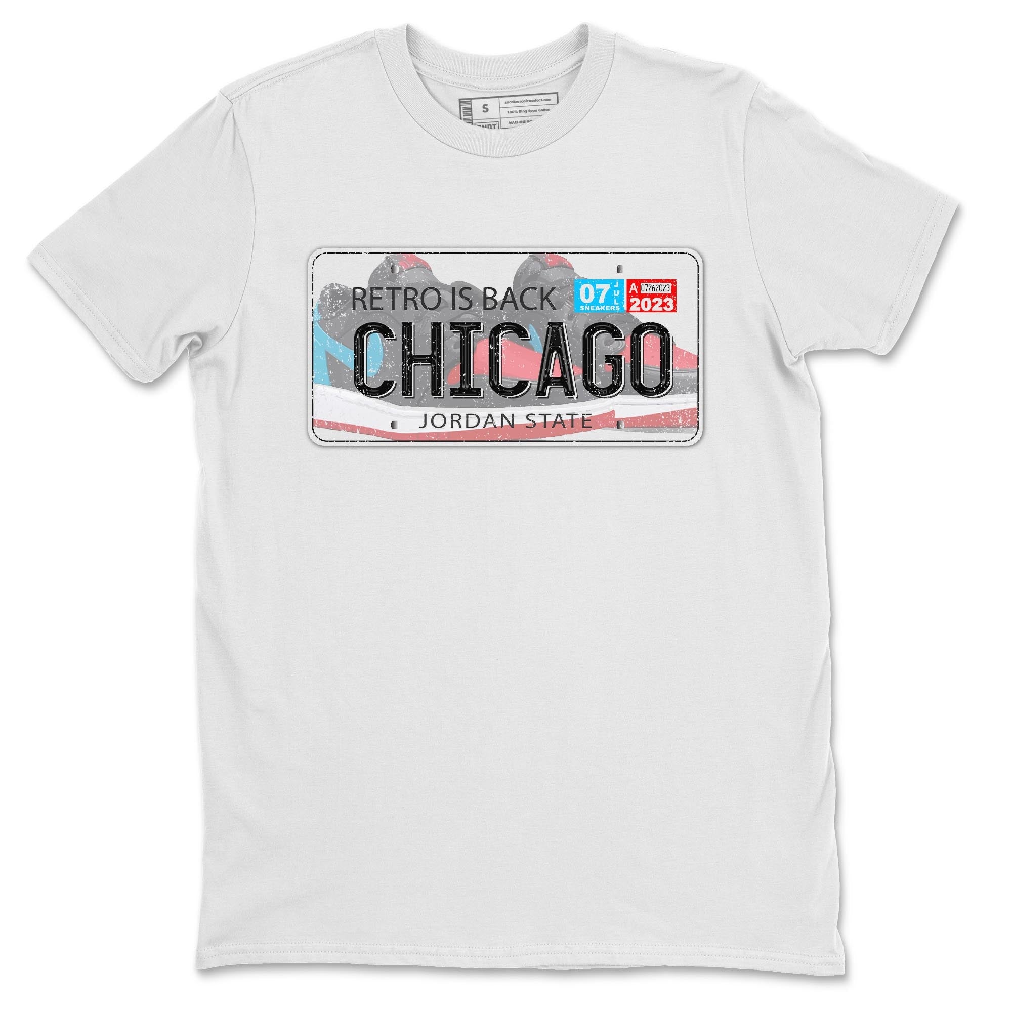 Jordan Plate snkmatch Tee - Air Jordan 1 UNC to Chicago