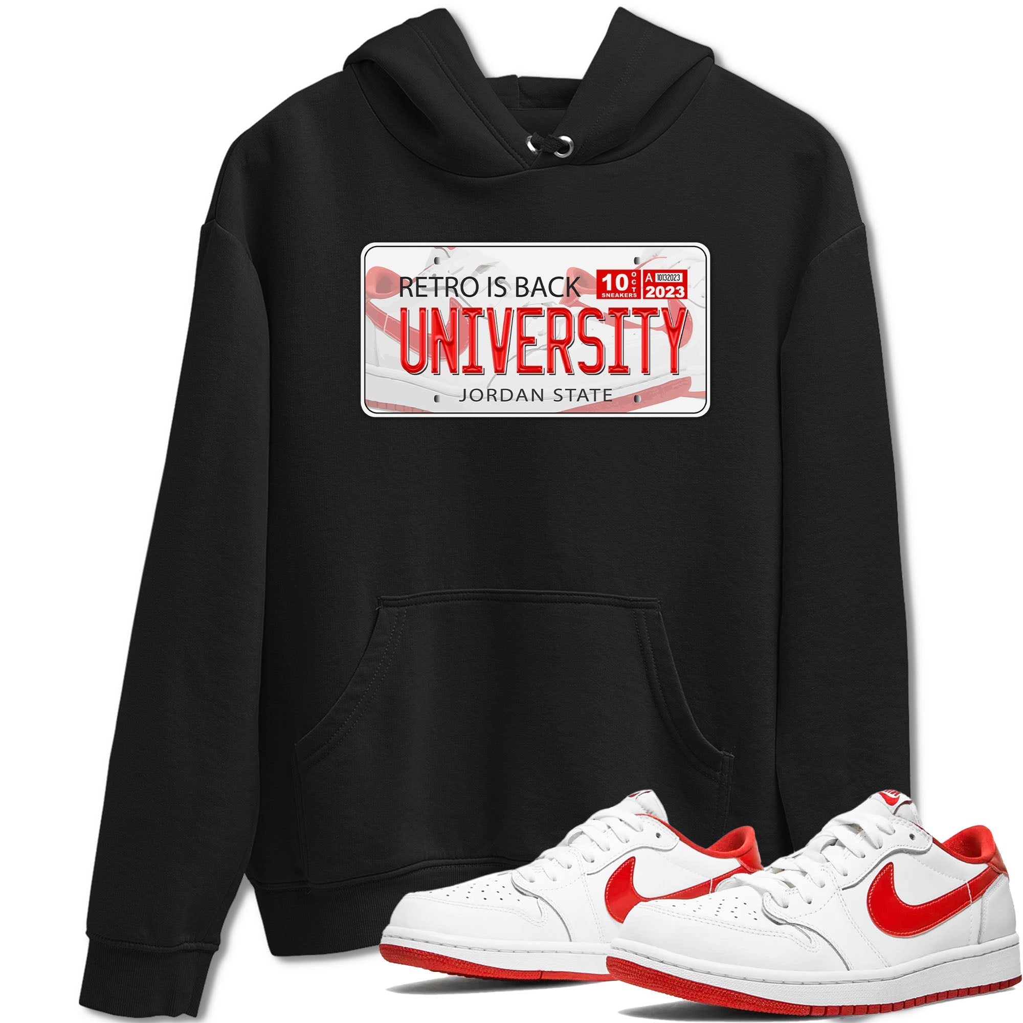 Jordan Plate snkmatch Tee - Air Jordan 1 University Red