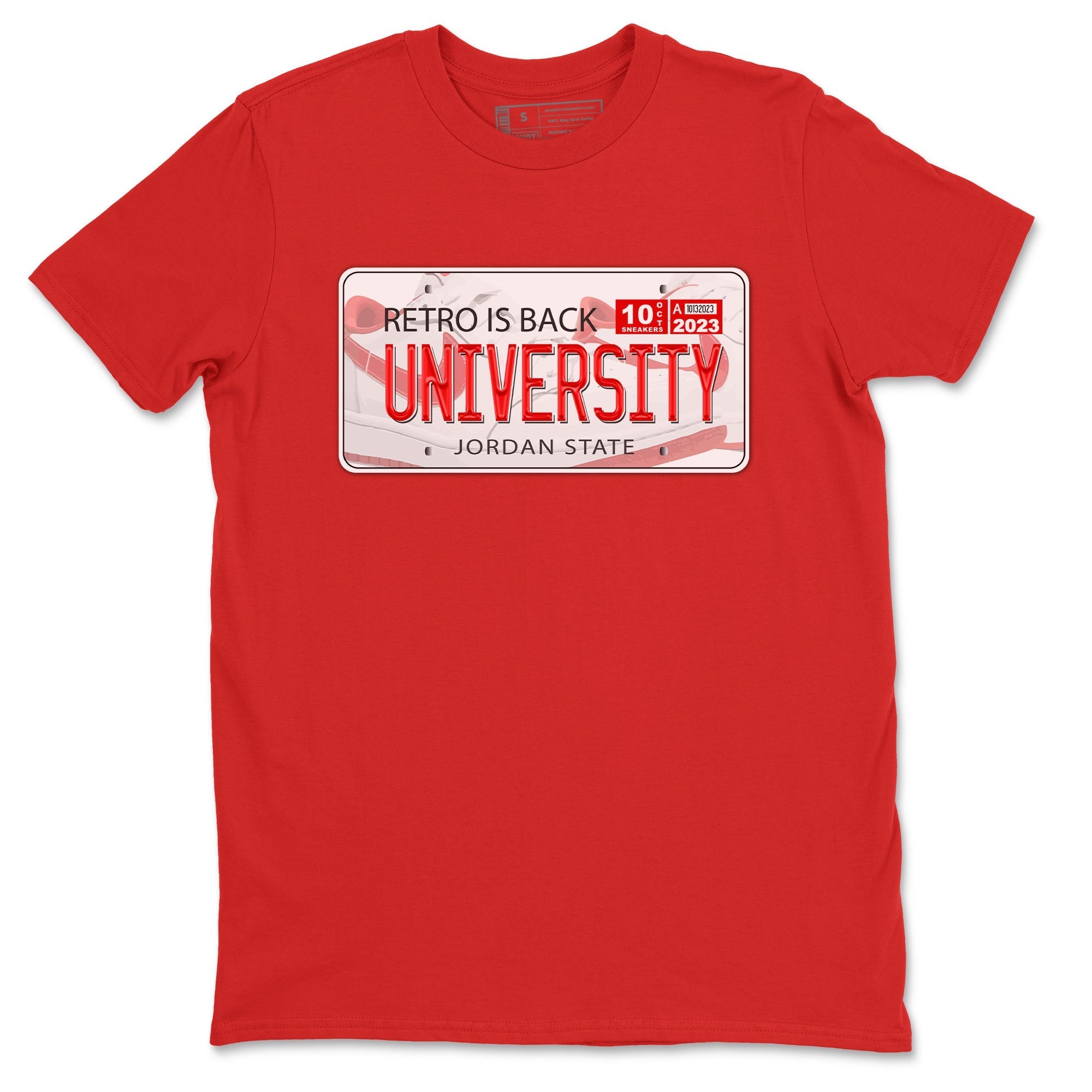 Jordan Plate snkmatch Tee - Air Jordan 1 University Red