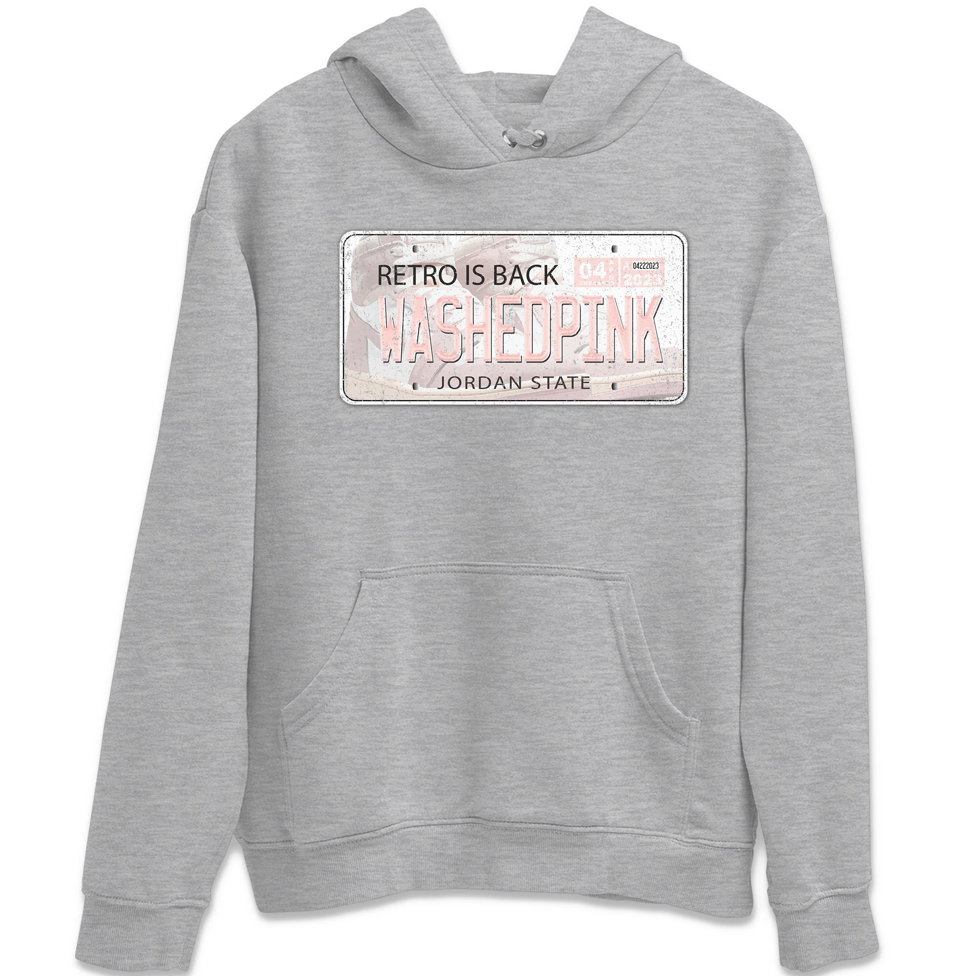 Jordan Plate Unisex Tops - Air Jordan 1 Washed Pink