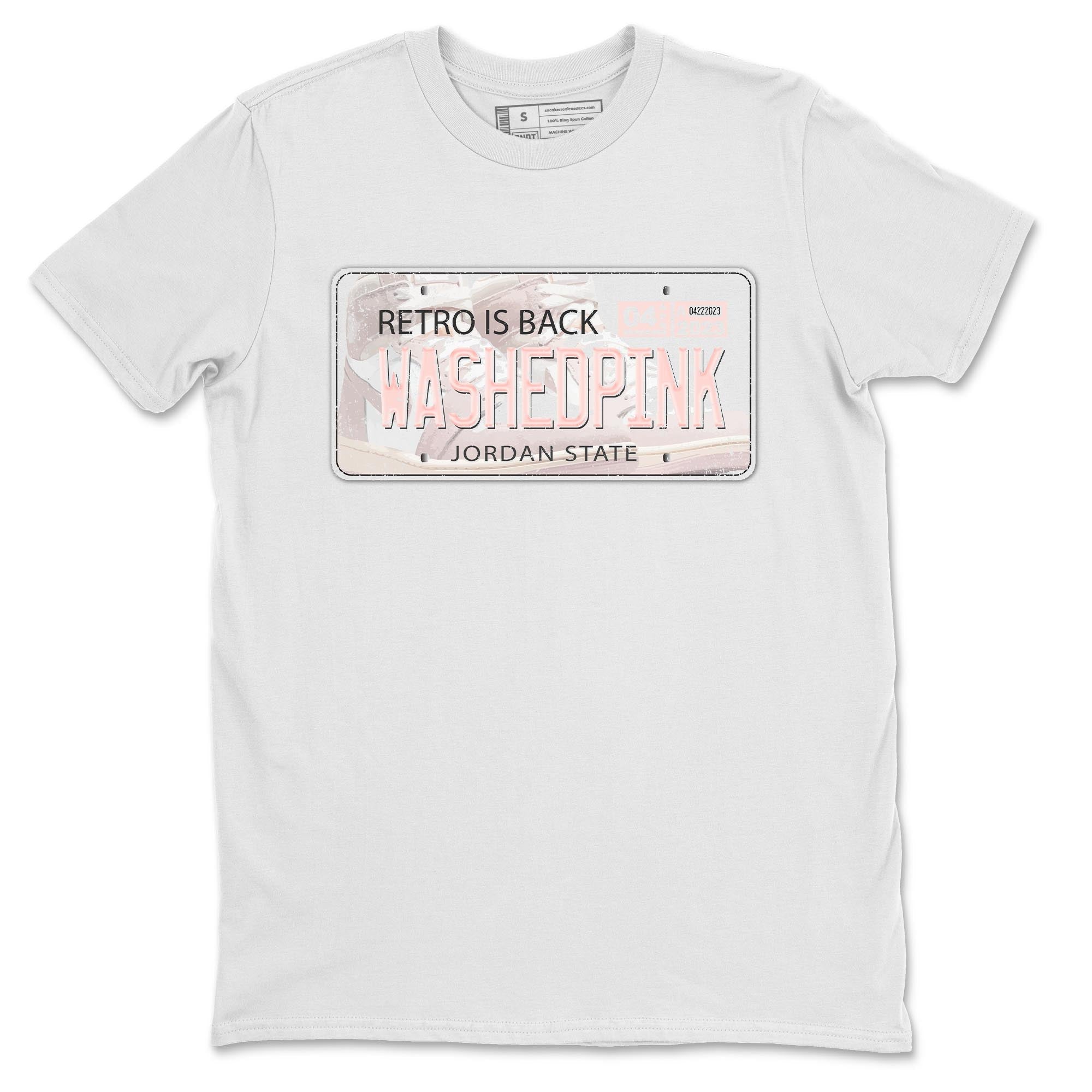 Jordan Plate Unisex Tops - Air Jordan 1 Washed Pink