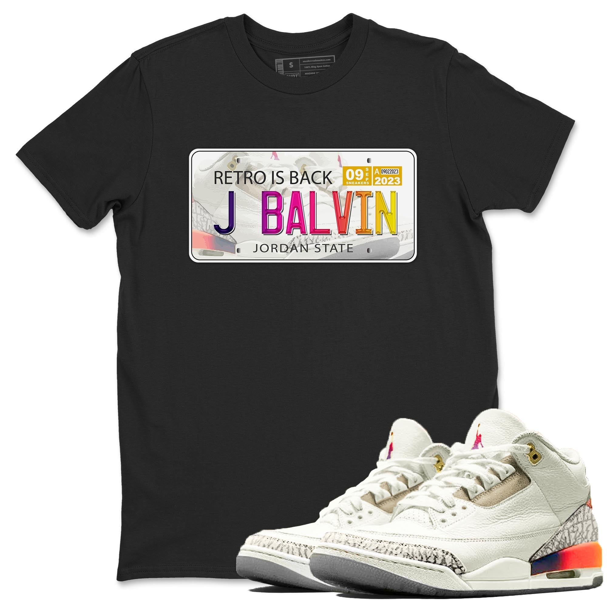 Jordan Plate snkmatch Tee - Air Jordan 3 J Balvin