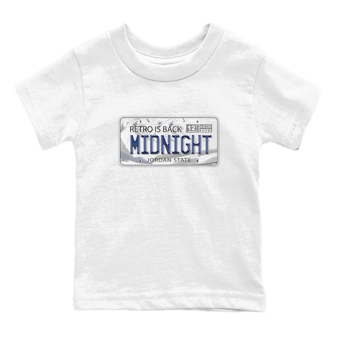 Jordan Plate snkmatch Tees Kids - Air Jordan 3 Midnight Navy 2023