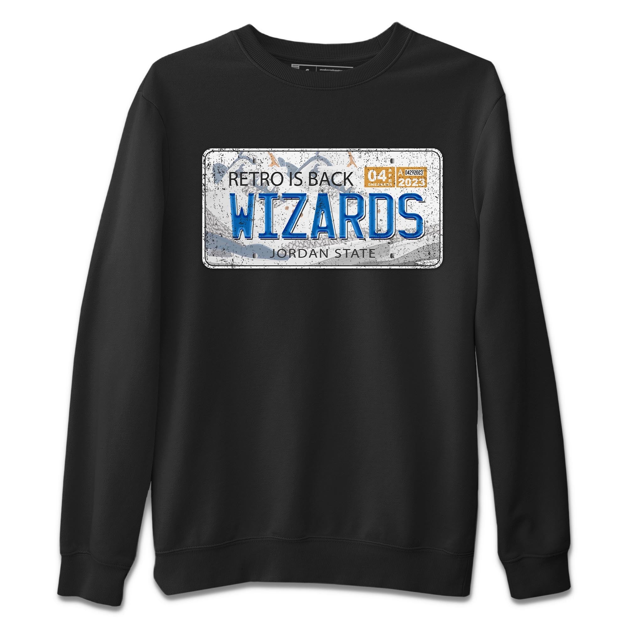 Jordan Plate Unisex Tops - Air Jordan 3 Wizards