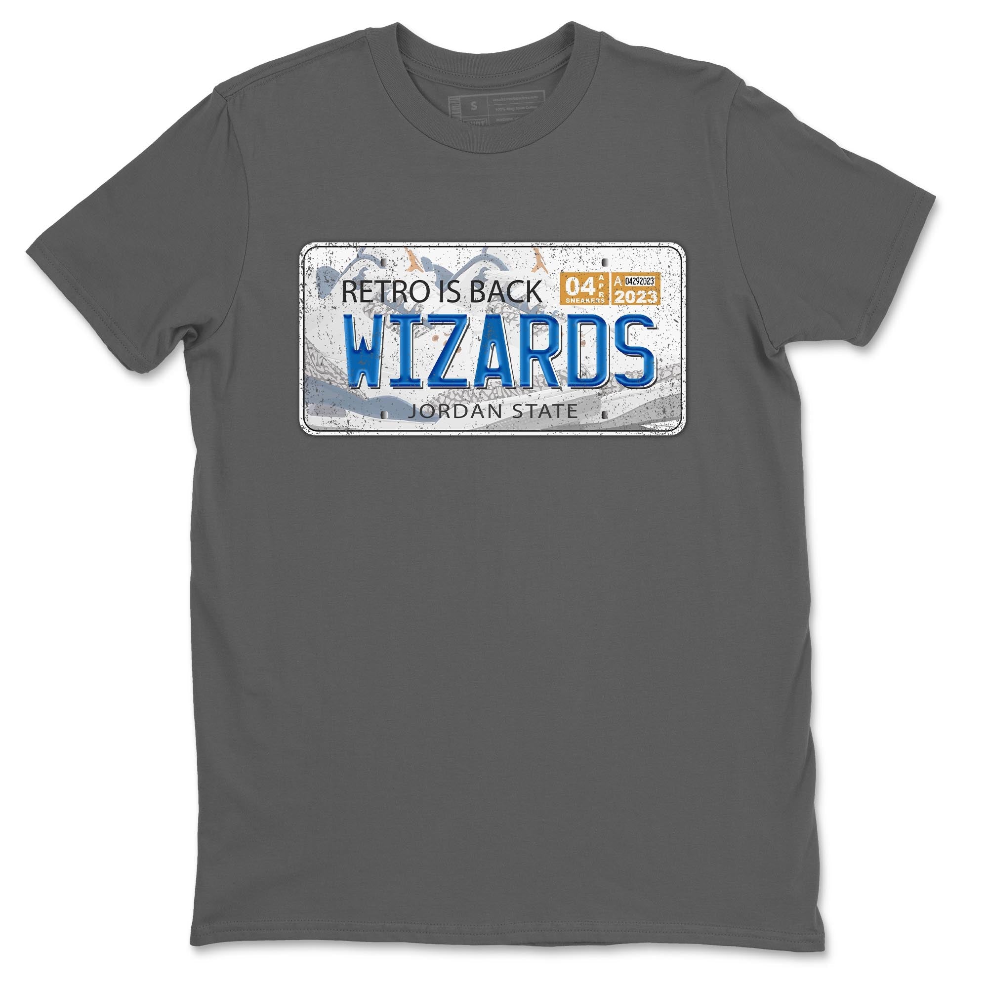 Jordan Plate Unisex Tops - Air Jordan 3 Wizards
