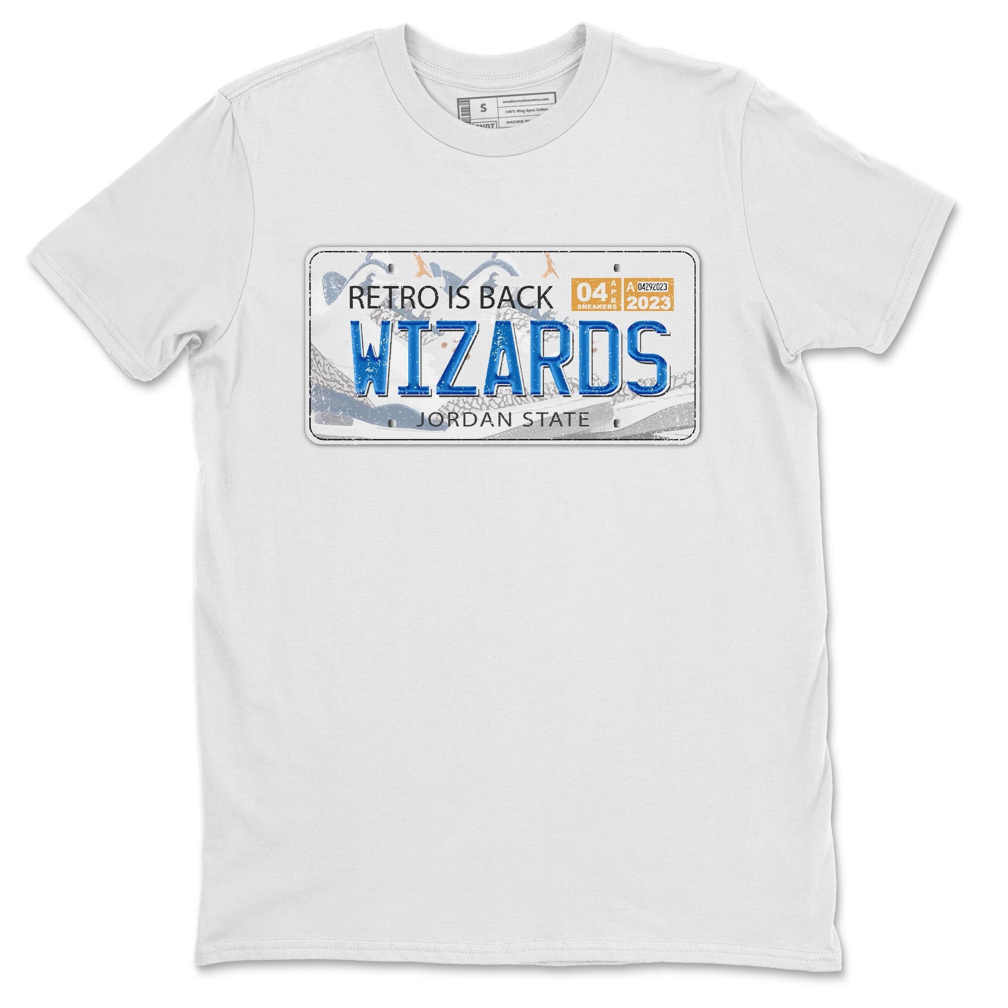 Jordan Plate Unisex Tops - Air Jordan 3 Wizards