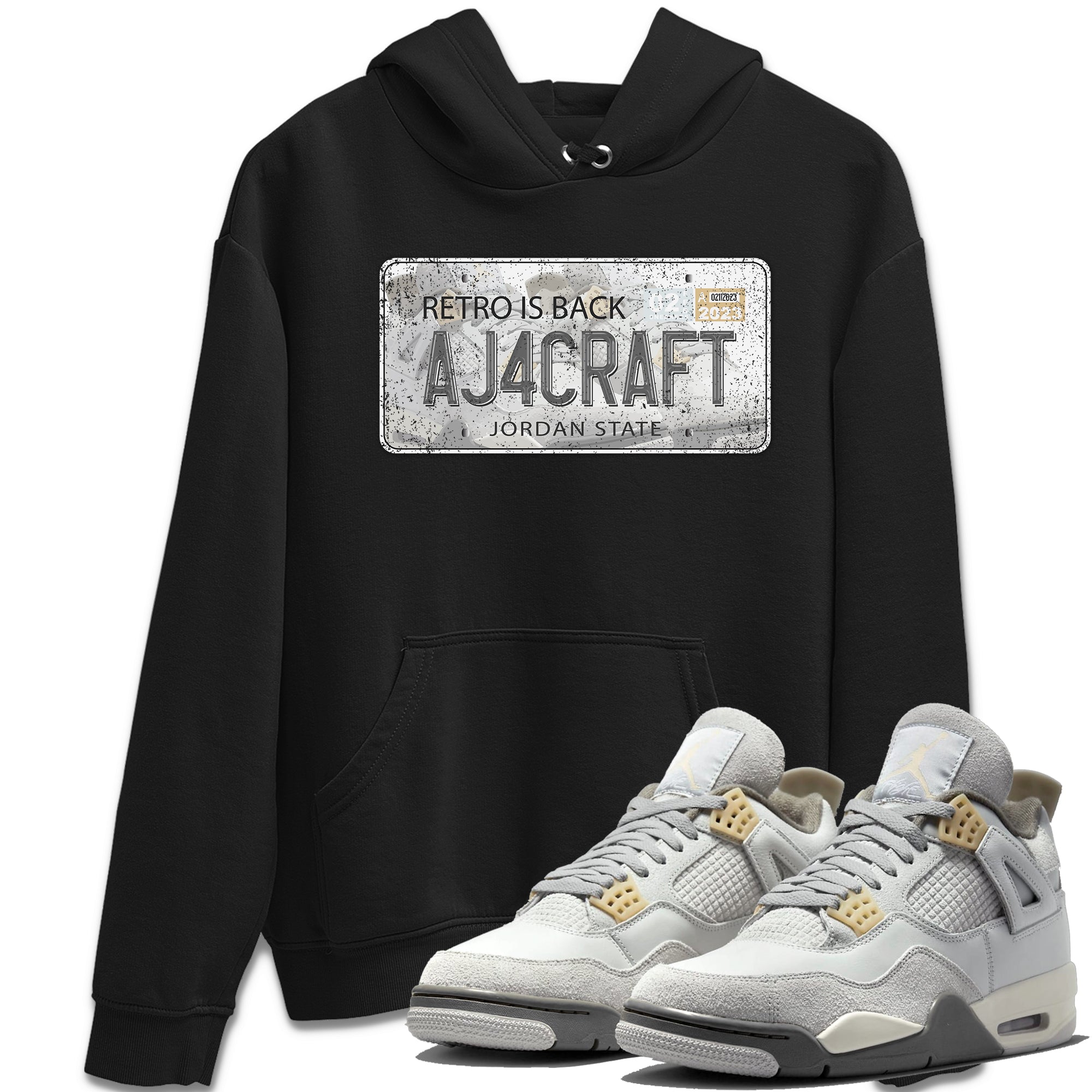 Jordan Plate Unisex Tops - Air Jordan 4 Craft
