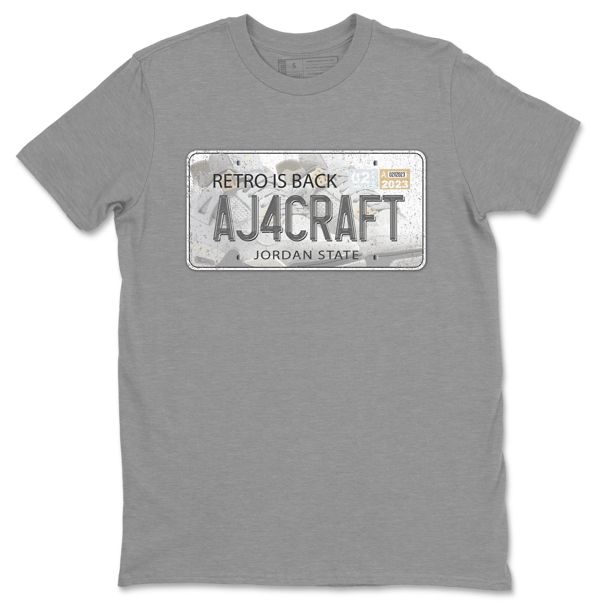 Jordan Plate Unisex Tops - Air Jordan 4 Craft