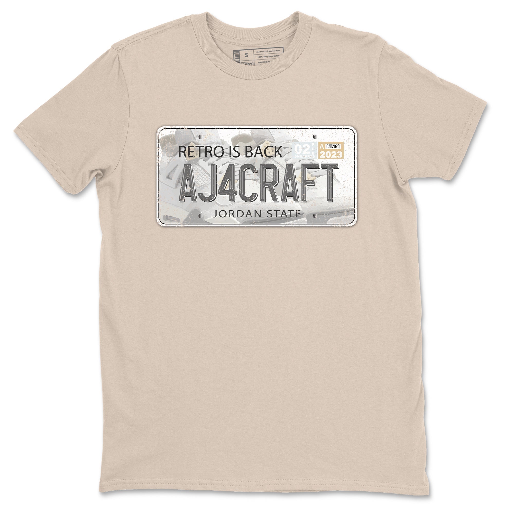 Jordan Plate Unisex Tops - Air Jordan 4 Craft