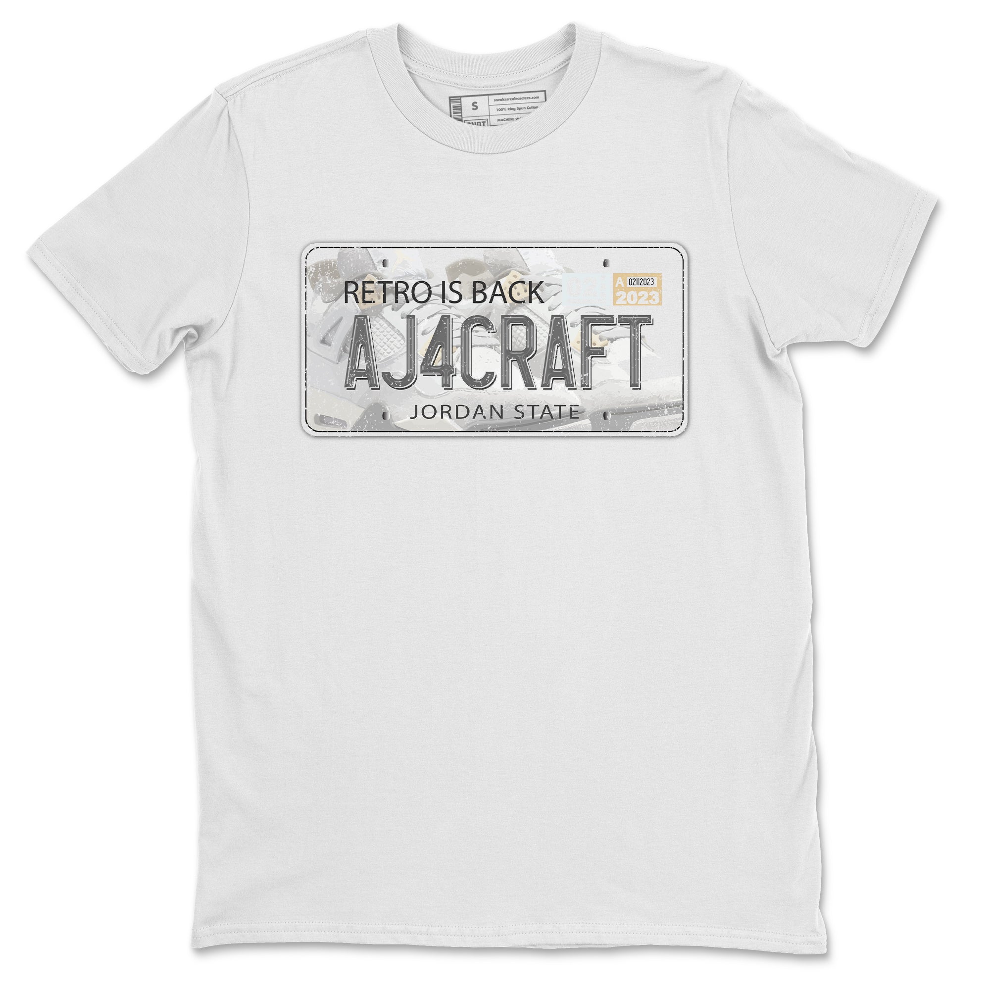 Jordan Plate Unisex Tops - Air Jordan 4 Craft