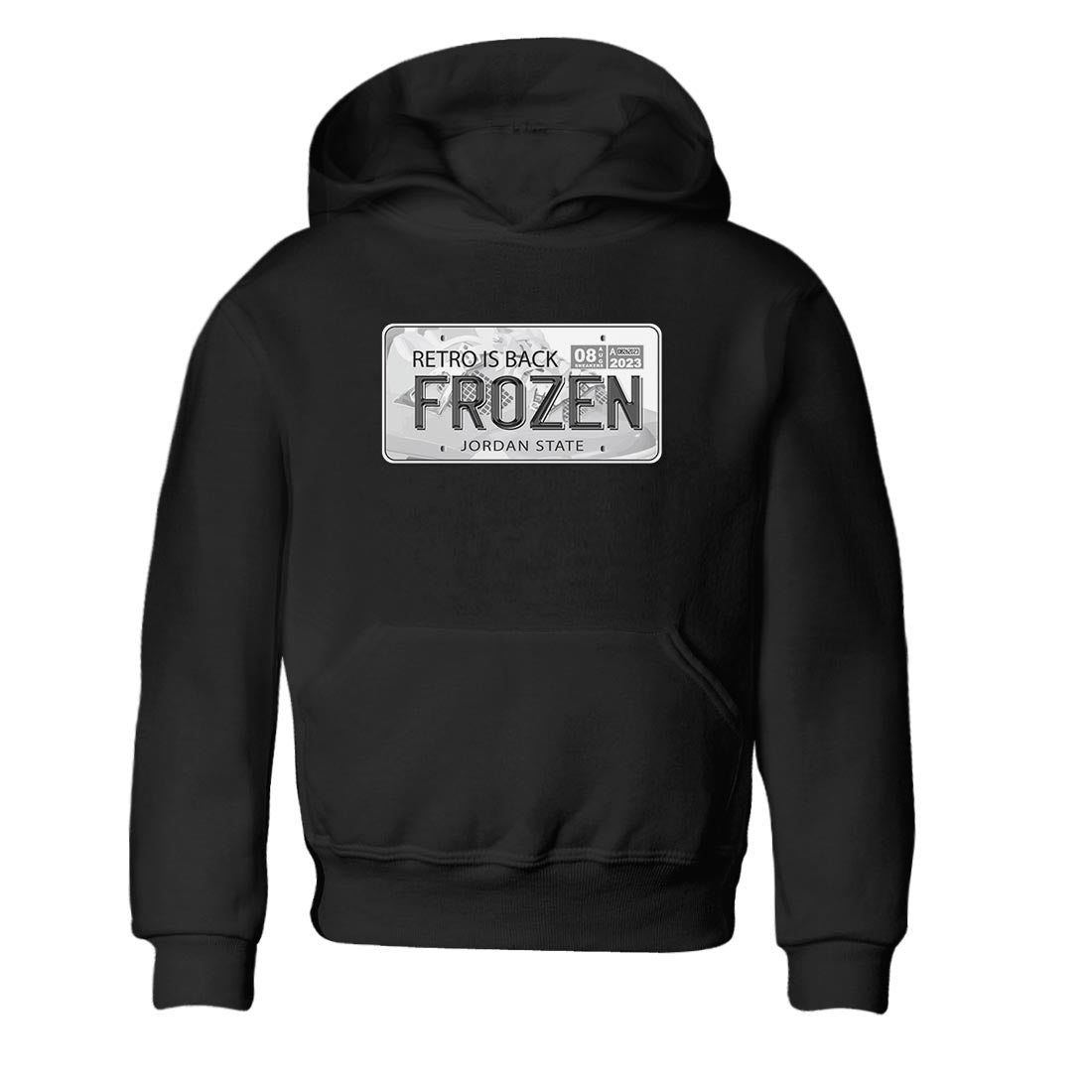 Jordan Plate snkmatch Tee Kids - Air Jordan 4 Frozen Moments