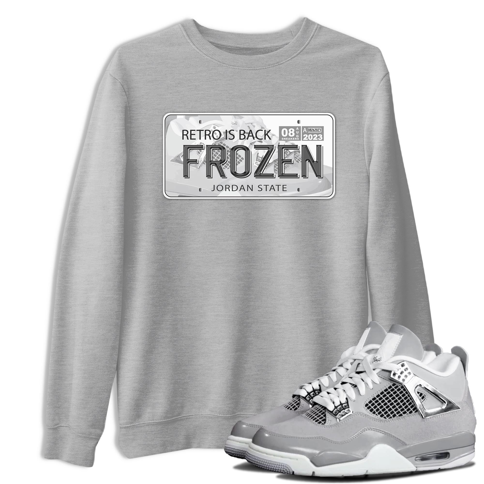 Jordan Plate snkmatch Tee - Air Jordan 4 Frozen Moments