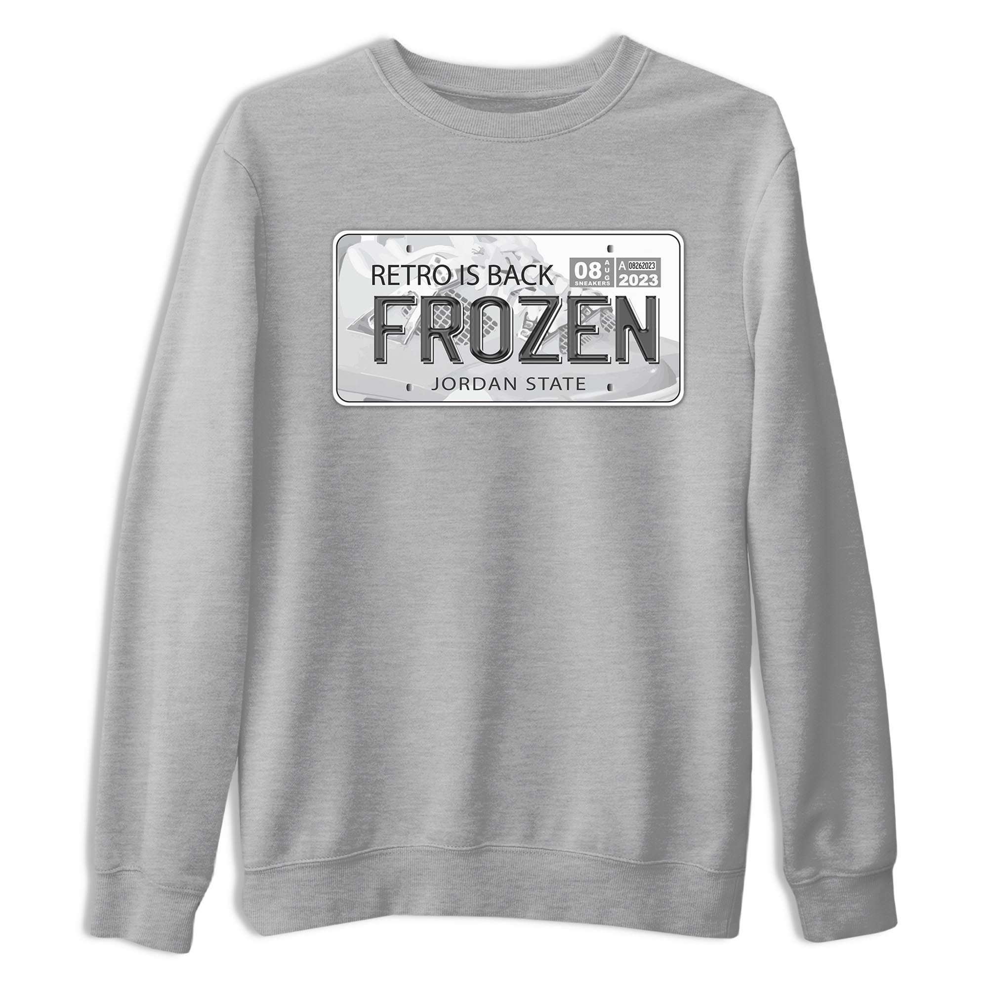 Jordan Plate snkmatch Tee - Air Jordan 4 Frozen Moments