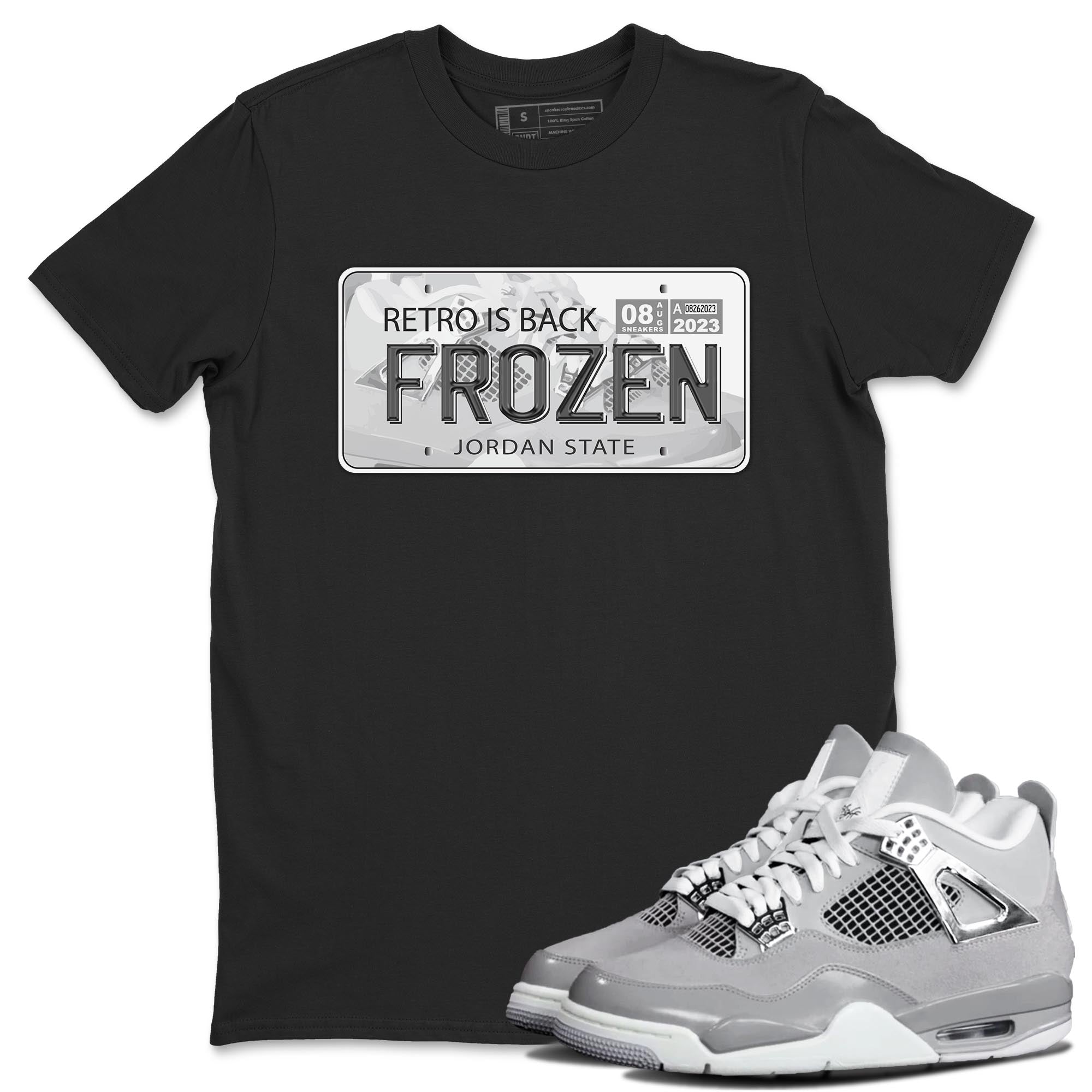Jordan Plate snkmatch Tee - Air Jordan 4 Frozen Moments