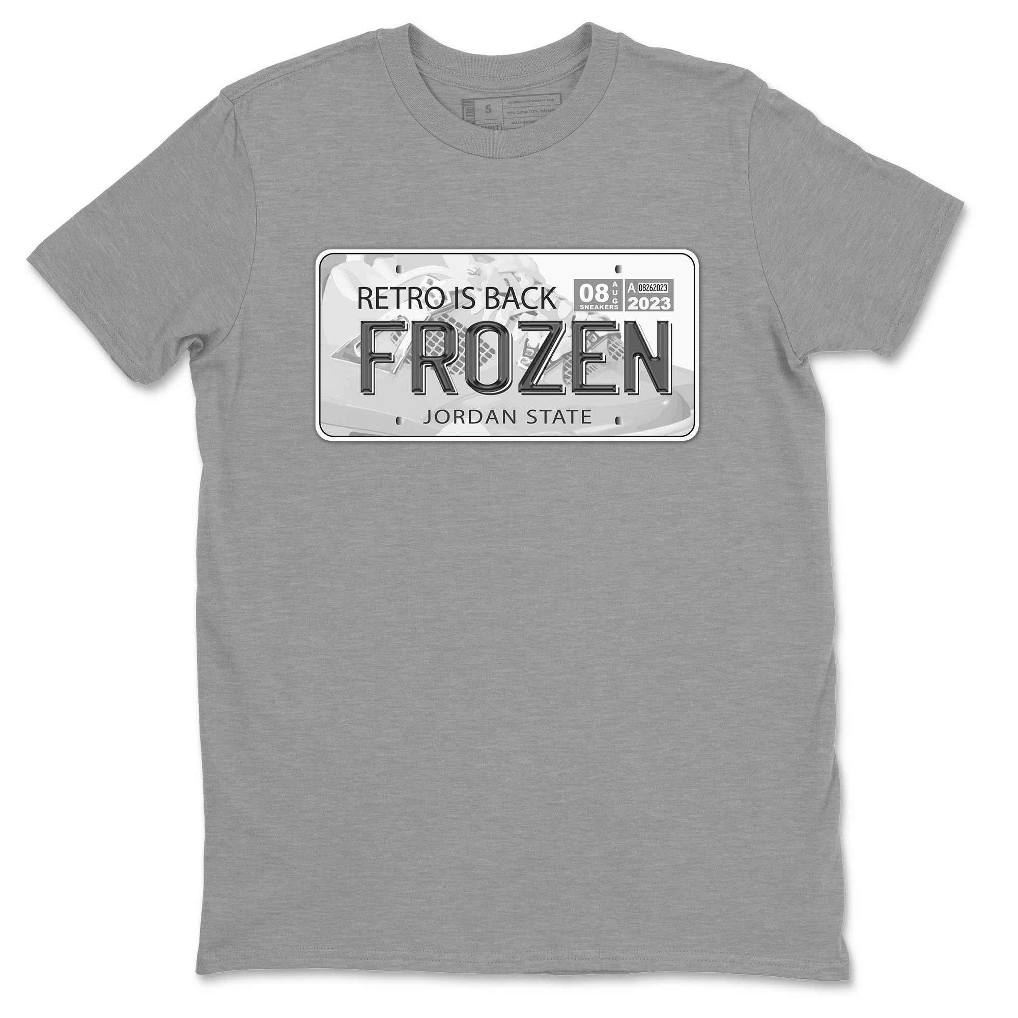 Jordan Plate snkmatch Tee - Air Jordan 4 Frozen Moments
