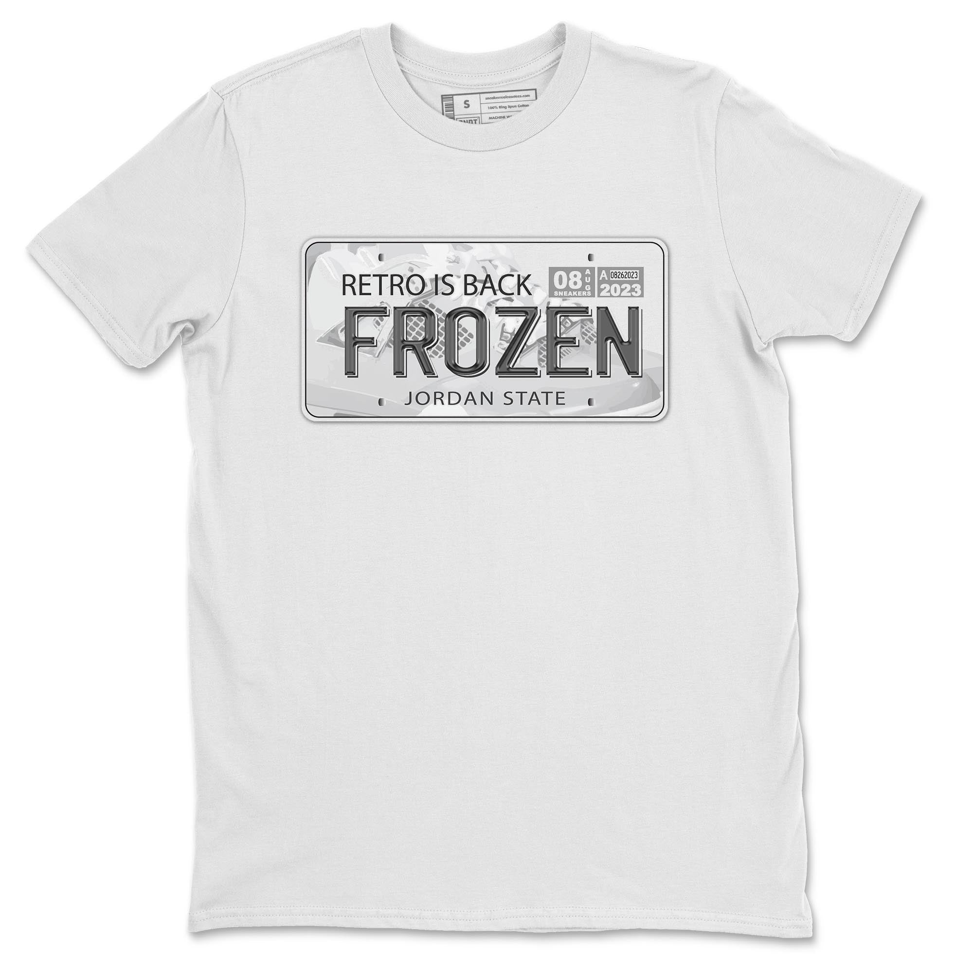 Jordan Plate snkmatch Tee - Air Jordan 4 Frozen Moments
