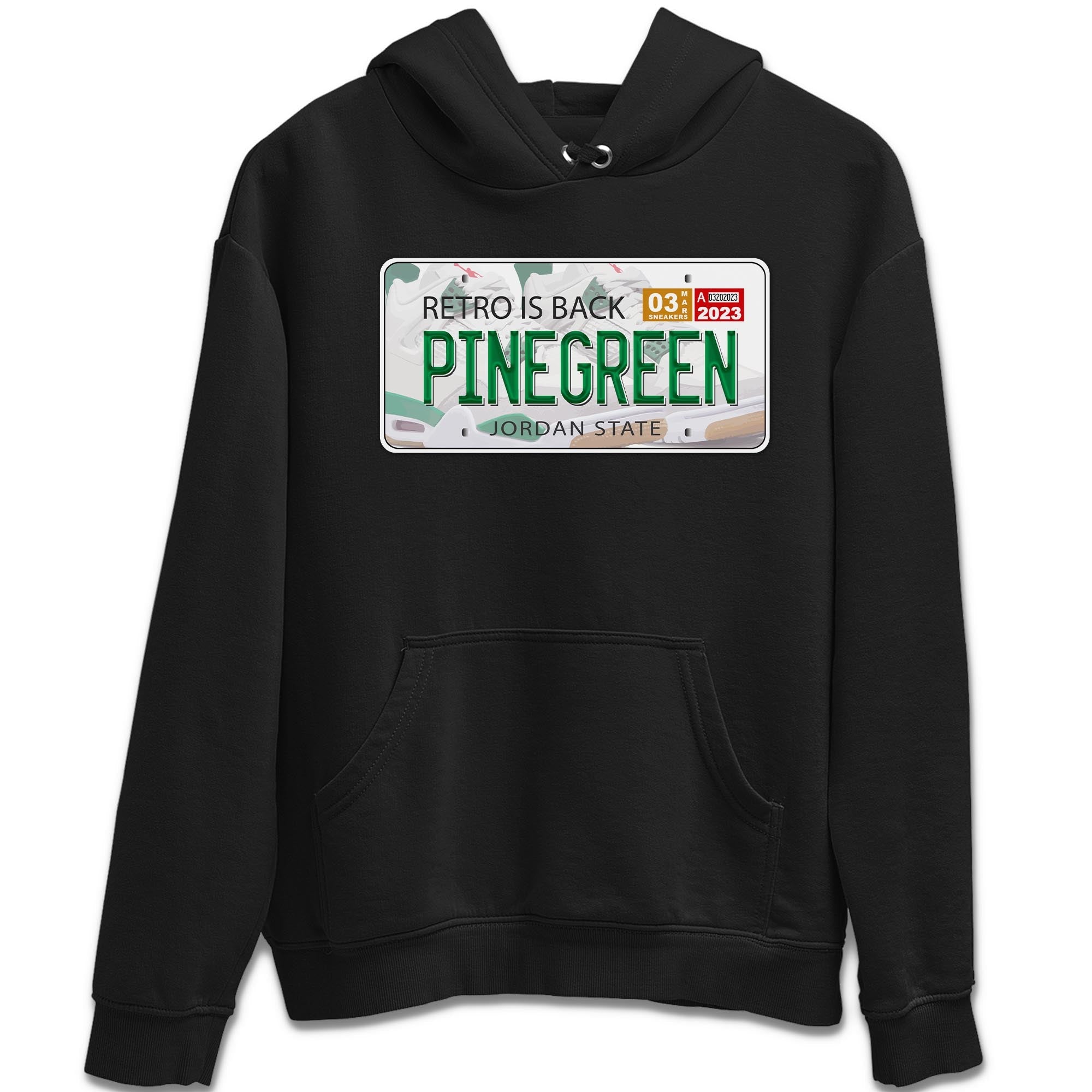 Jordan Plate Unisex Tops - Air Jordan 4 Pine Green SB