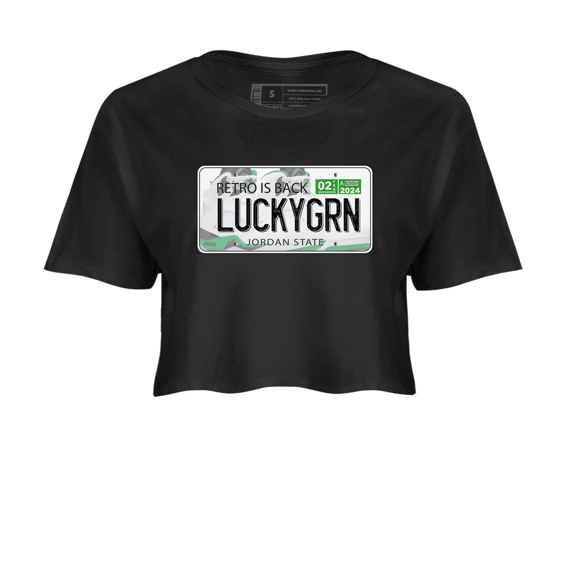 Jordan Plate snkmatch Women's Top - Air Jordan 5 Lucky Green
