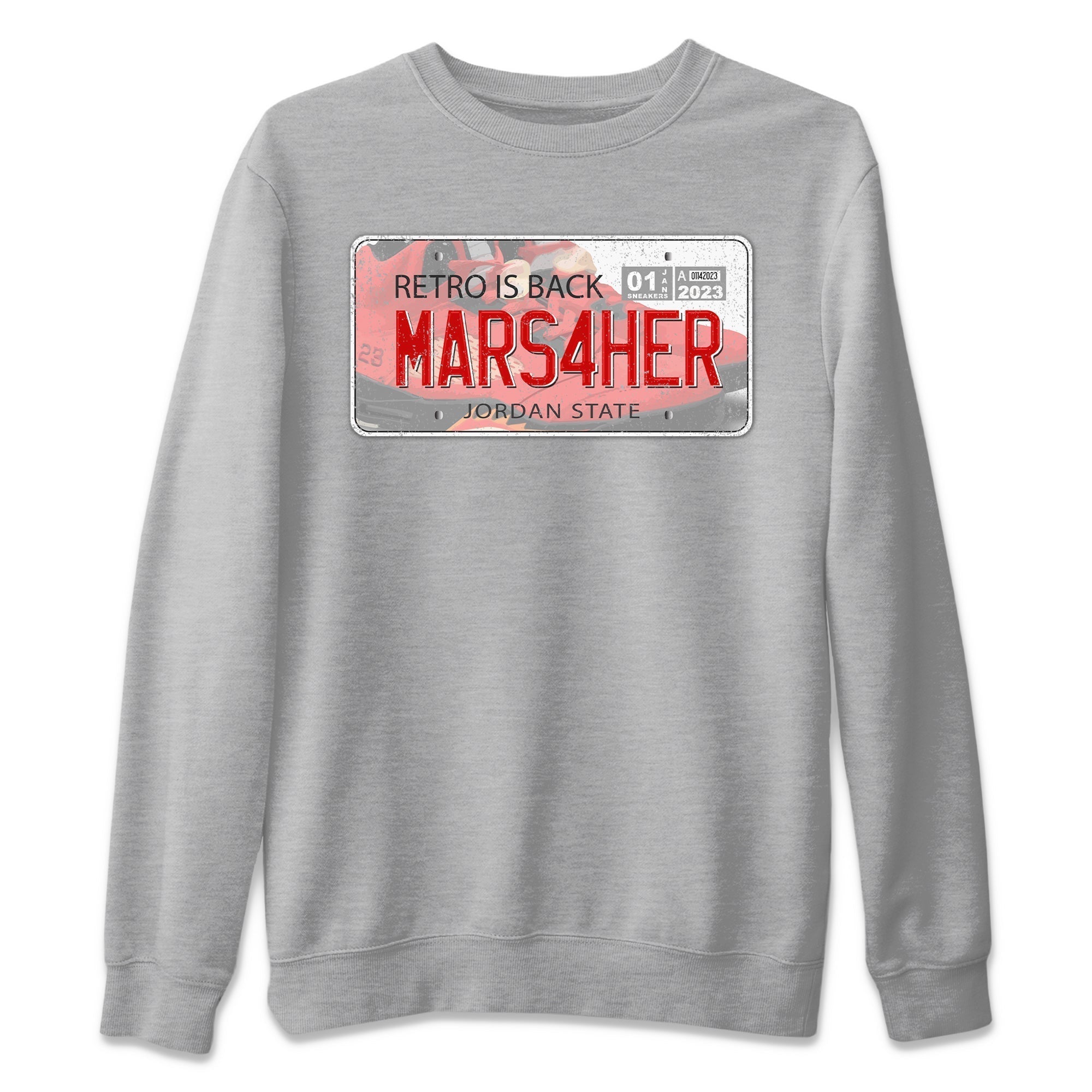 Jordan Plate Unisex Tops - Air Jordan 5 Mars For Her