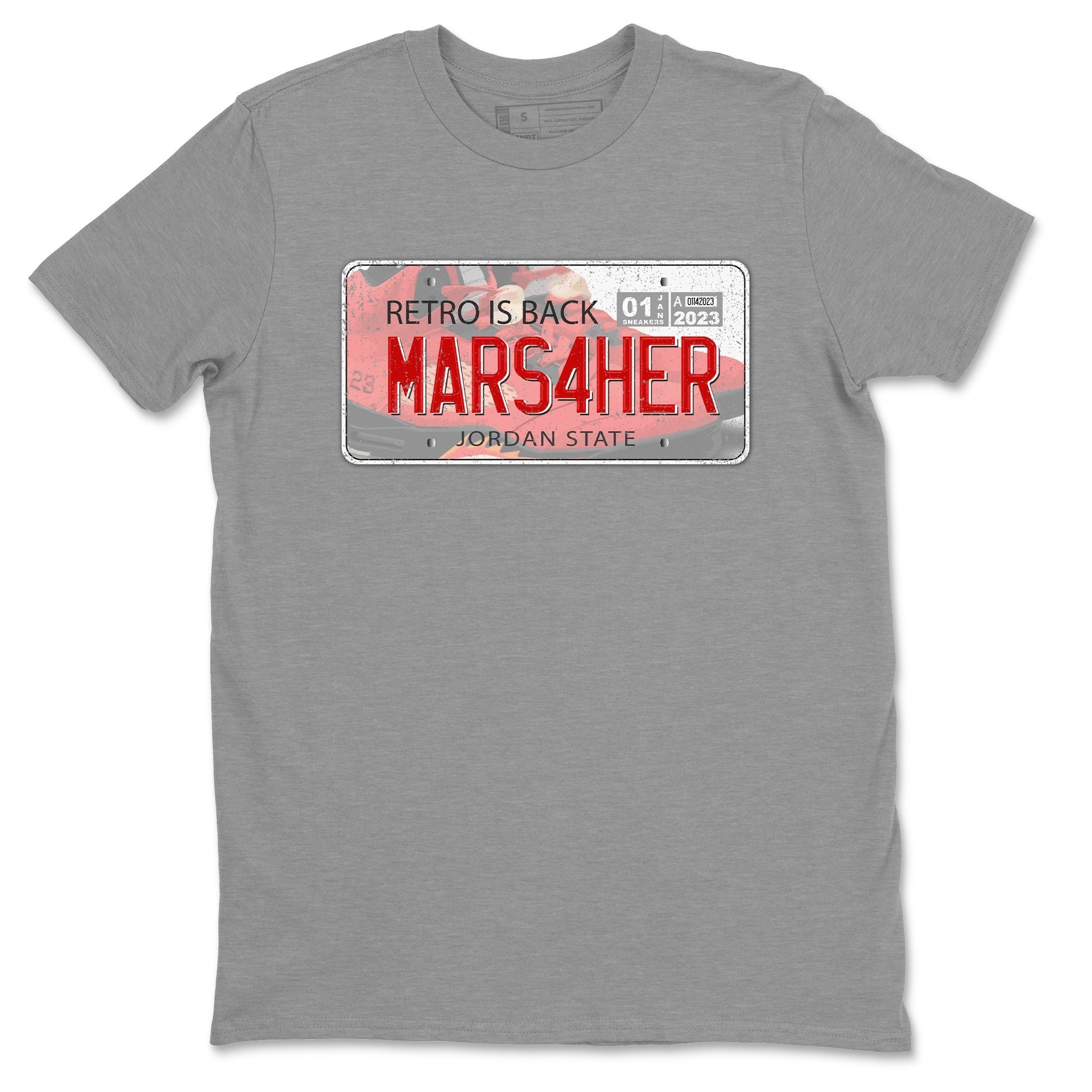 Jordan Plate Unisex Tops - Air Jordan 5 Mars For Her