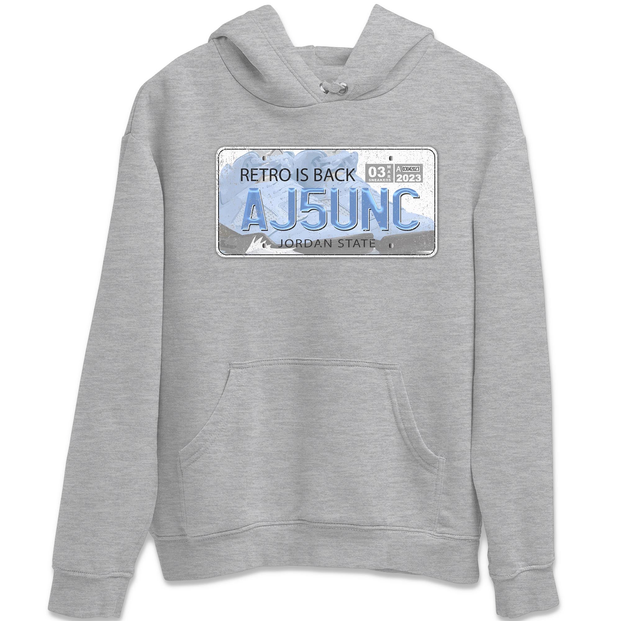 Jordan Plate Unisex Tops - Air Jordan 5 UNC