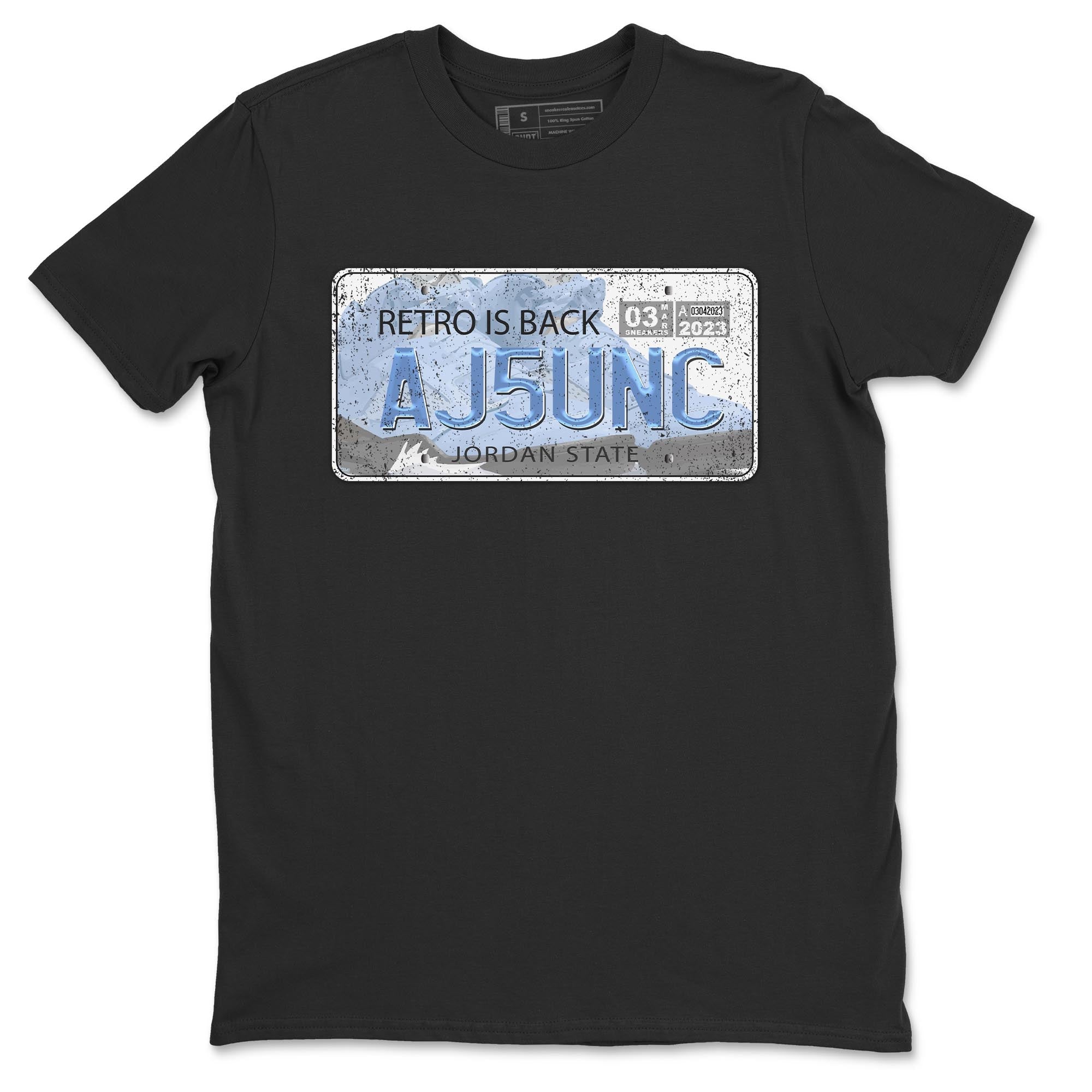 Jordan Plate Unisex Tops - Air Jordan 5 UNC