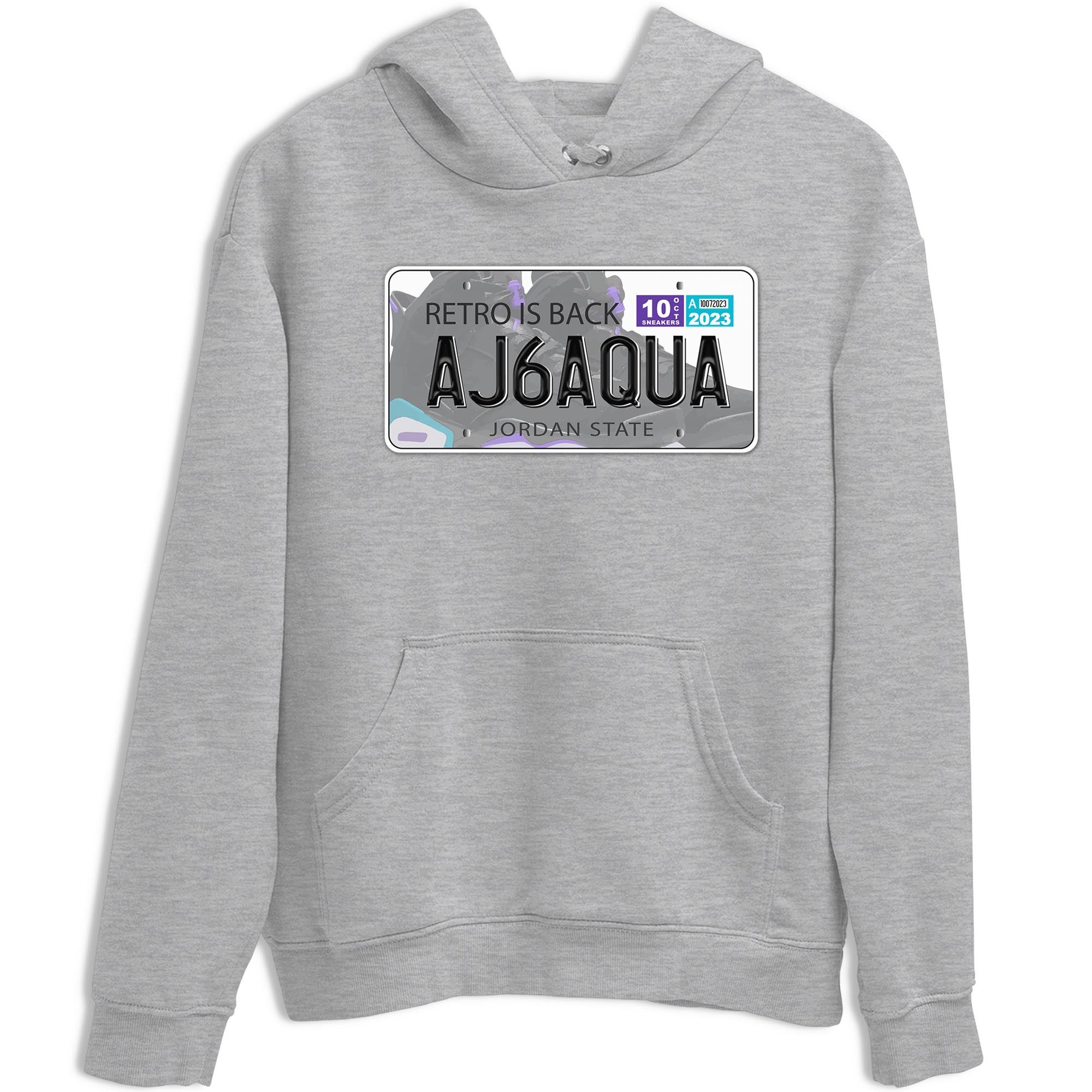 Jordan Plate snkmatch Tee - Air Jordan 6 Aqua