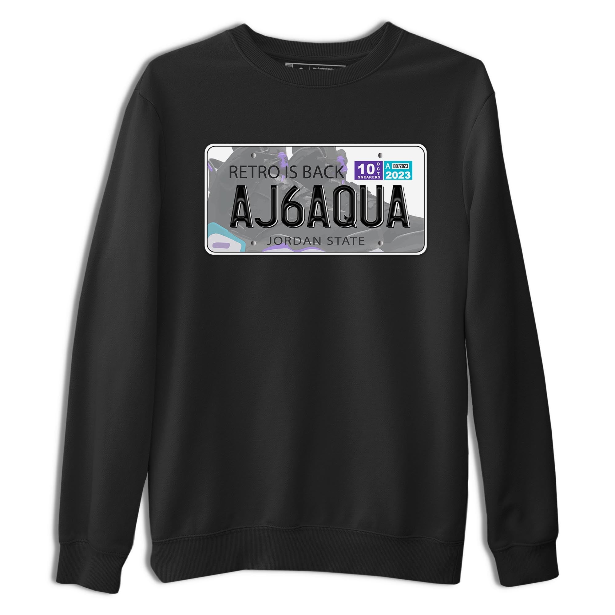Jordan Plate snkmatch Tee - Air Jordan 6 Aqua